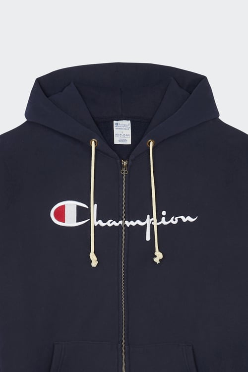 CHAMPION Hoodie zippé Bleu