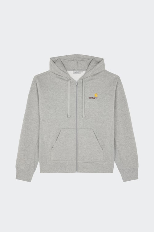 Sweatshirt zippé - Taille XL Gris