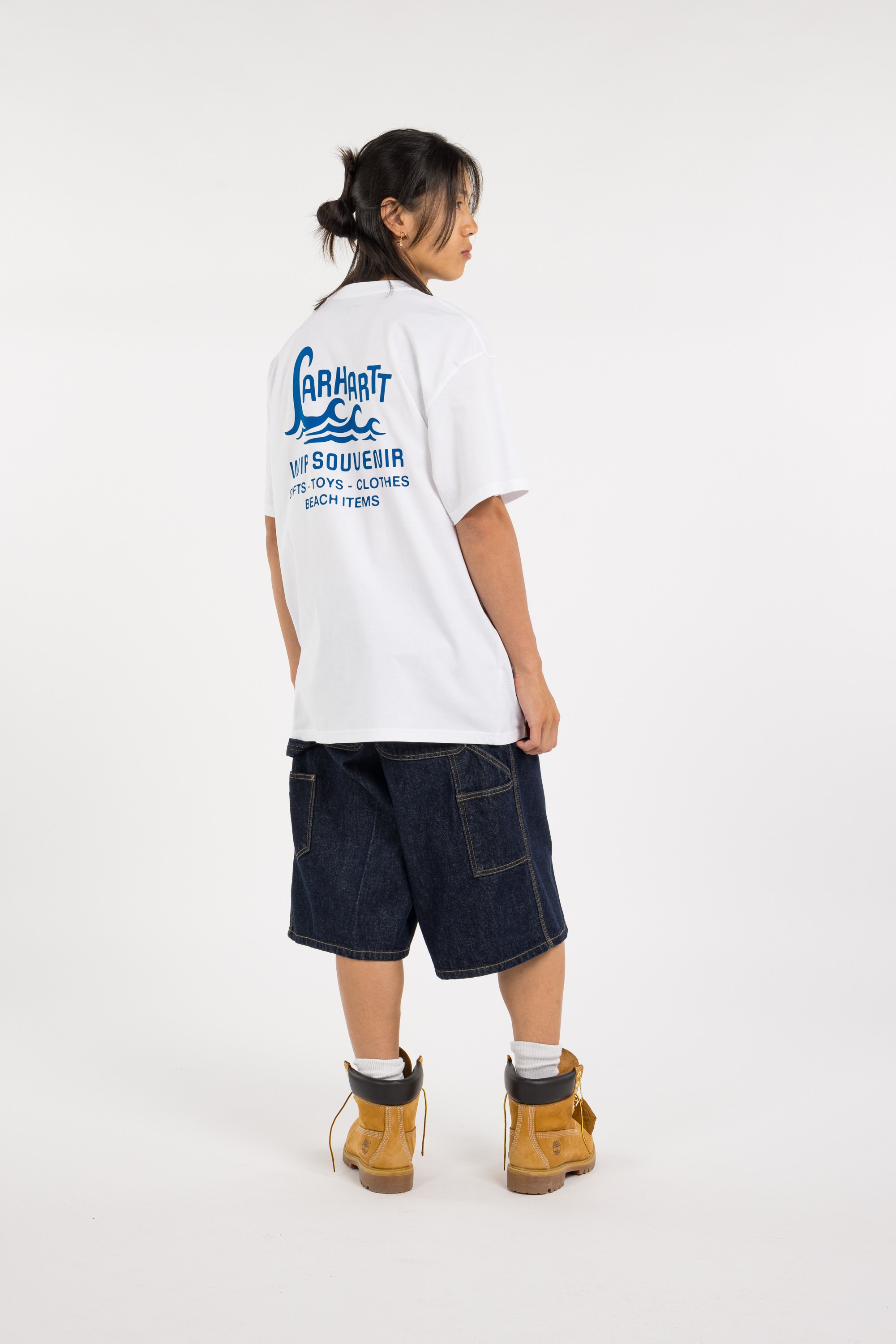 Denim Bermuda shorts | Blue CARHARTT WIP Men
