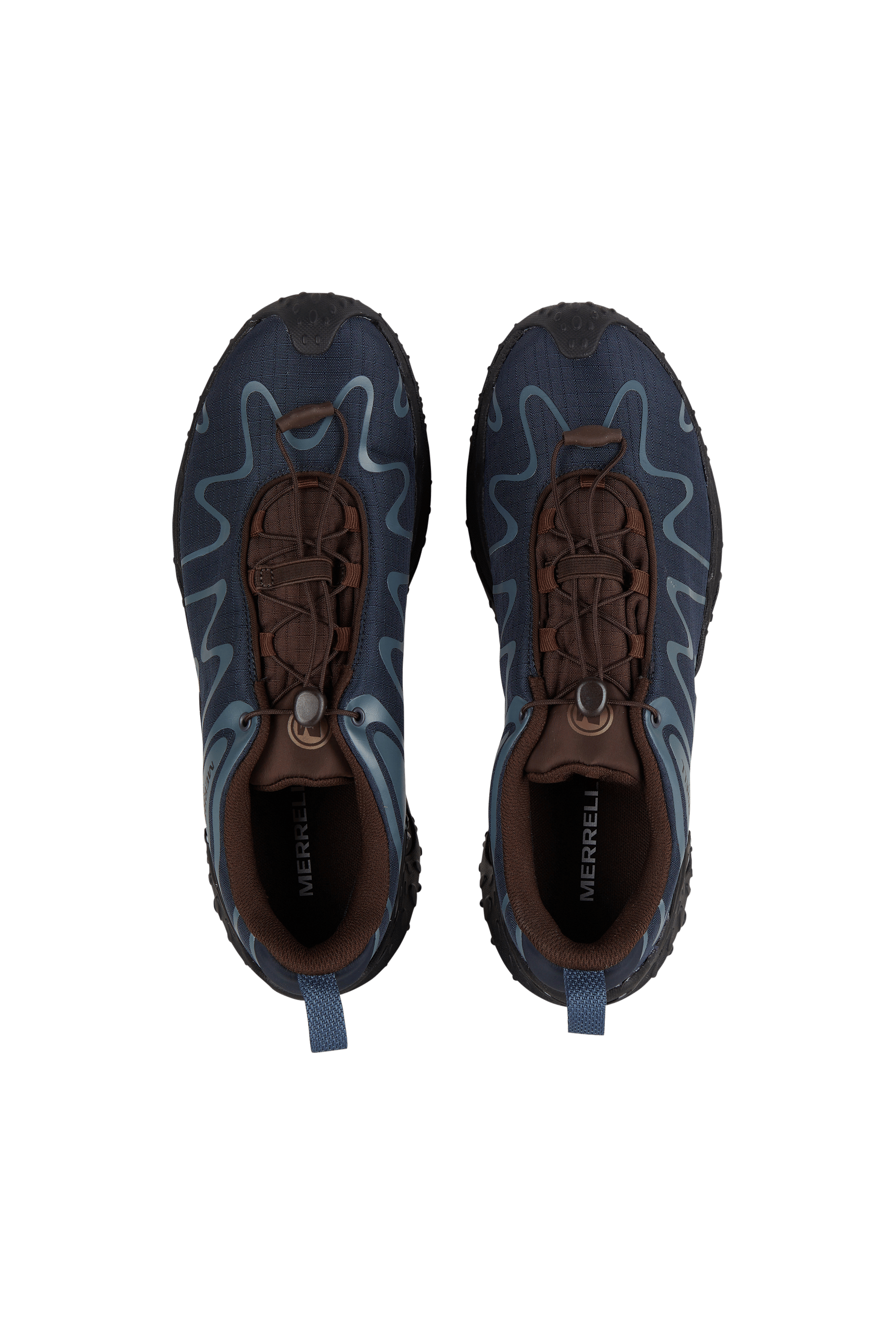 Men?s Storm 96 LO fabric and leather sneakers MERRELL Blue