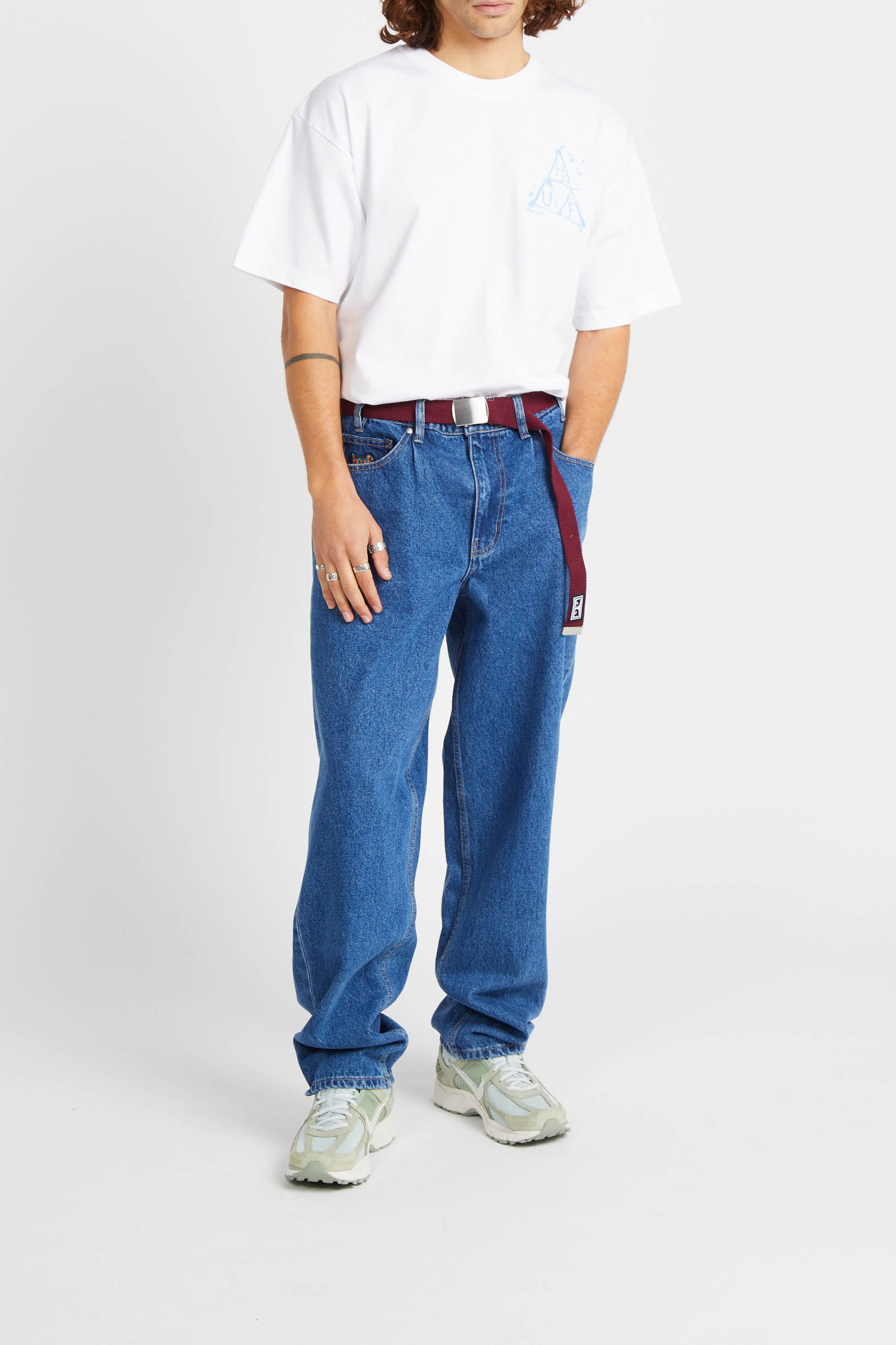 T-shirt HUF White