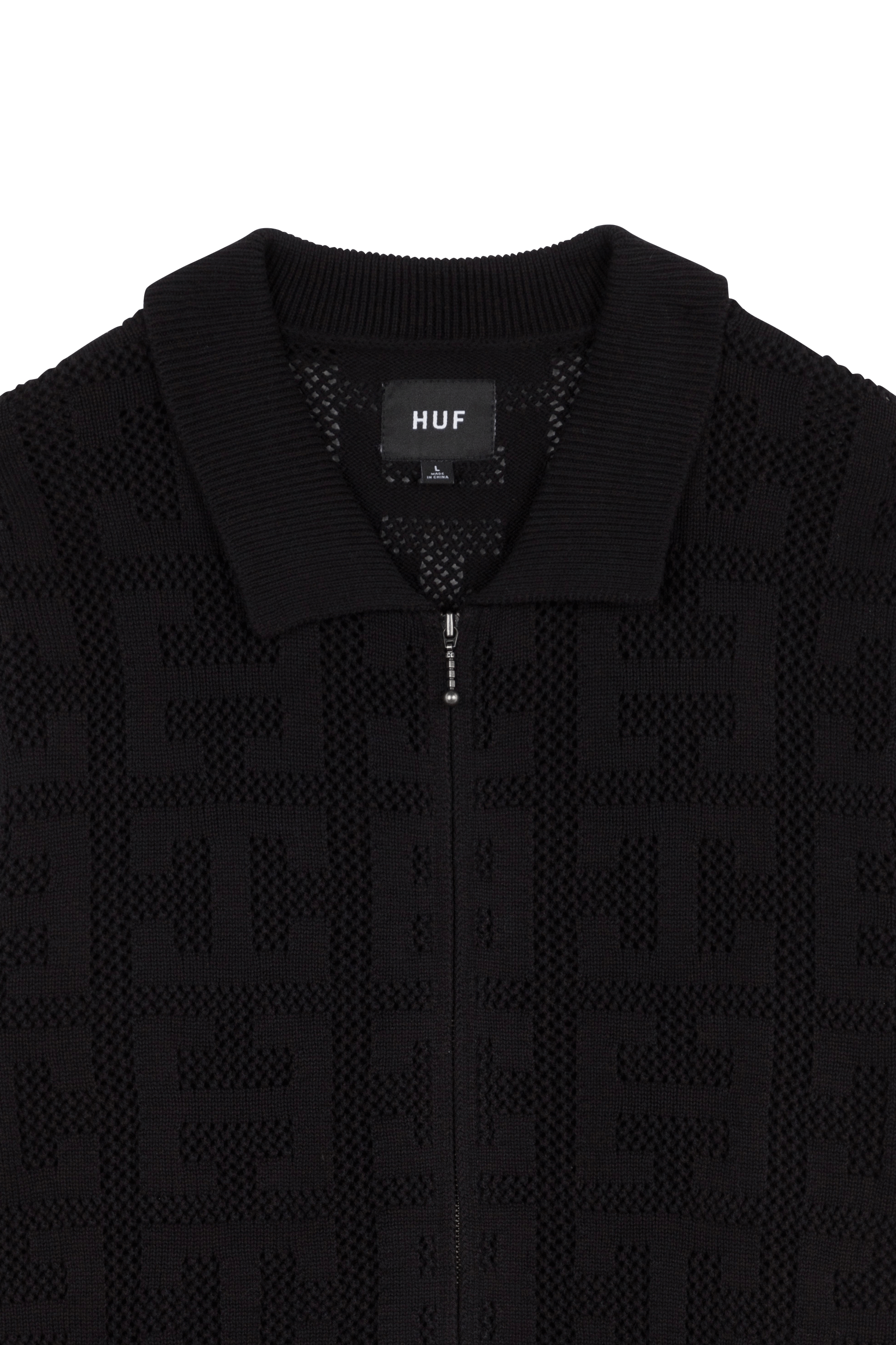 Cardigan HUF Black