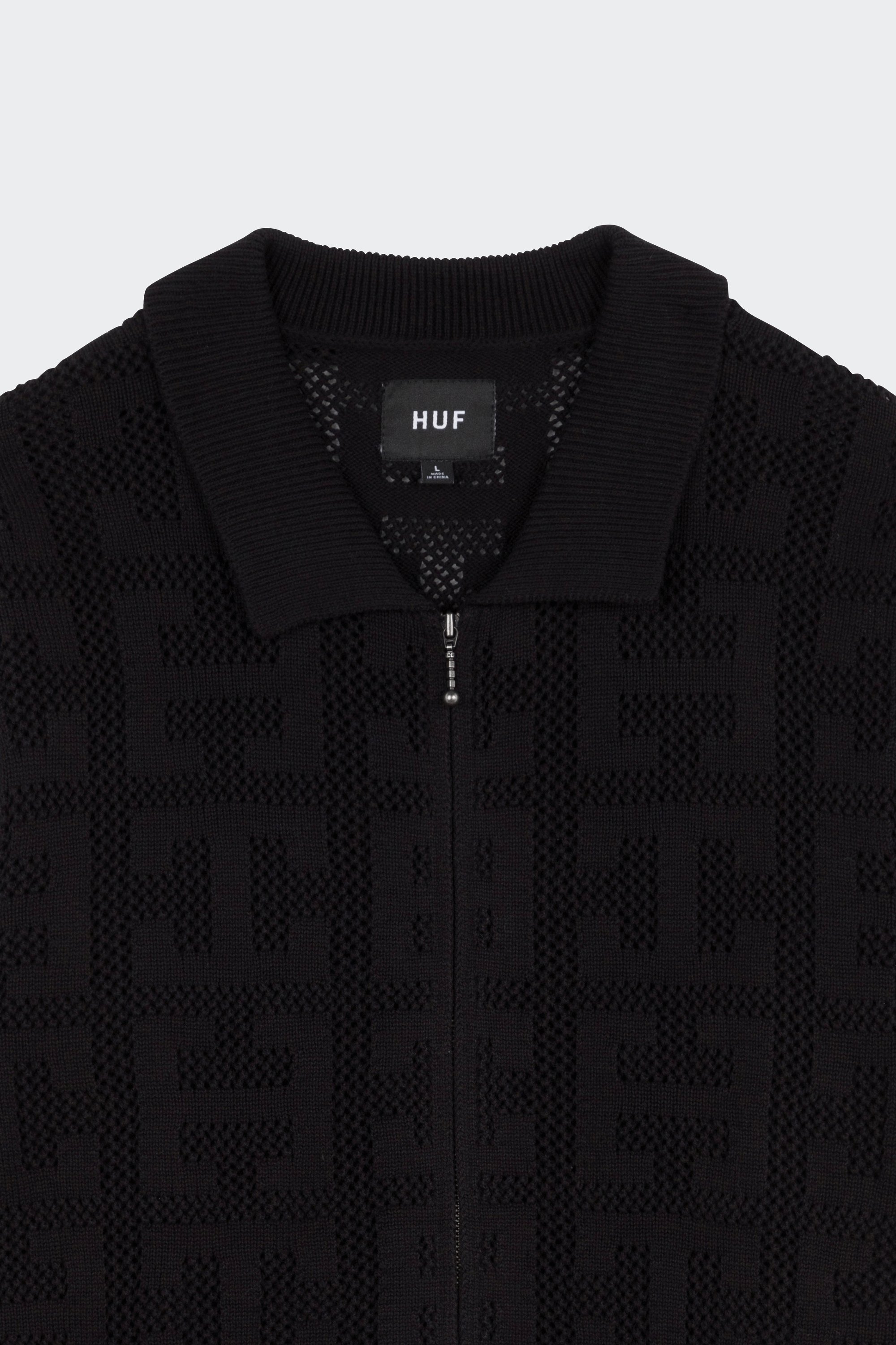 Cardigan | Black by HUF Cardigan Black
