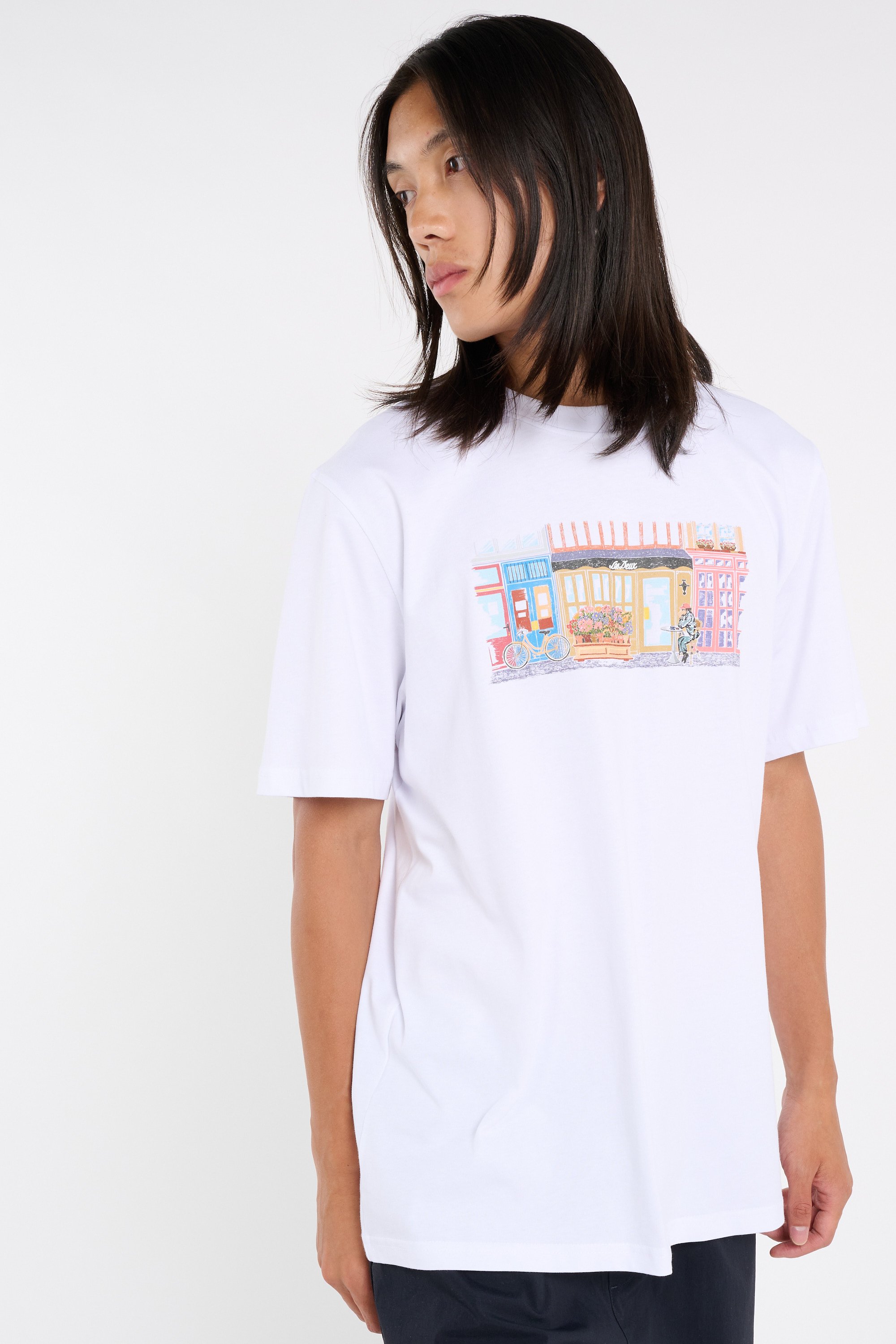 T-shirt | Blanc LES DEUX Homme