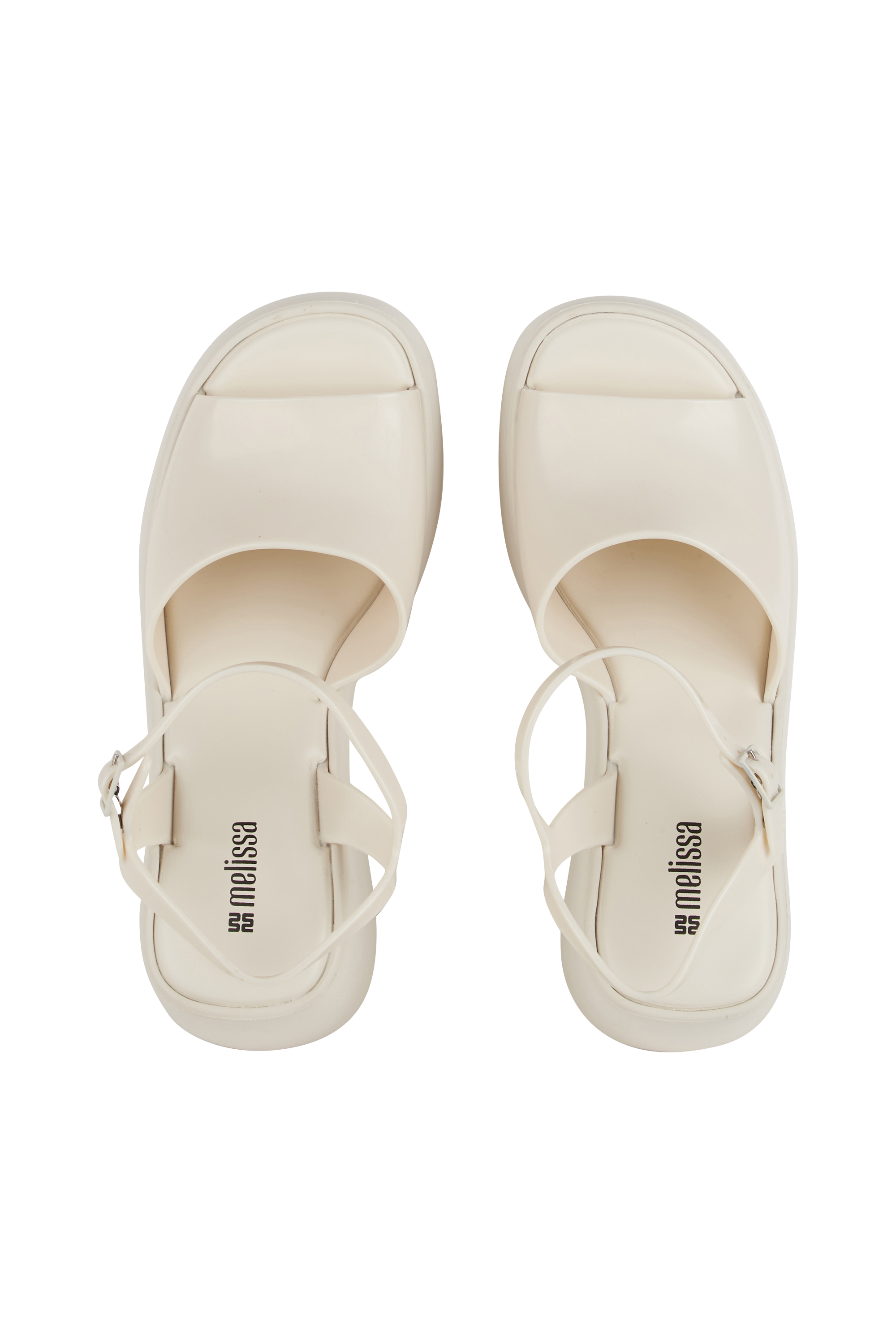 Sandales hautes Beige