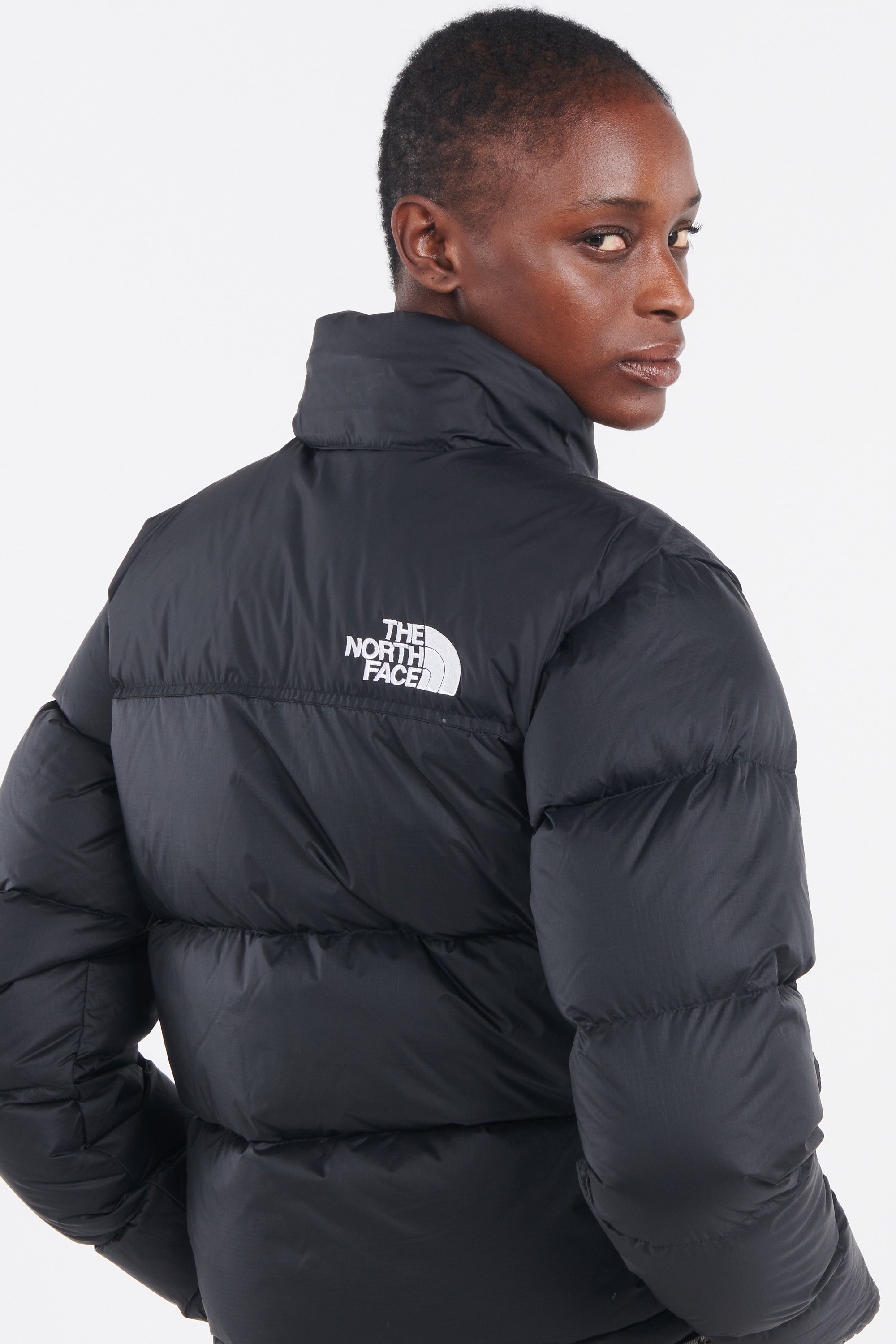 Doudoune W 1996 retro nuptse jacket Noir The north face Femme