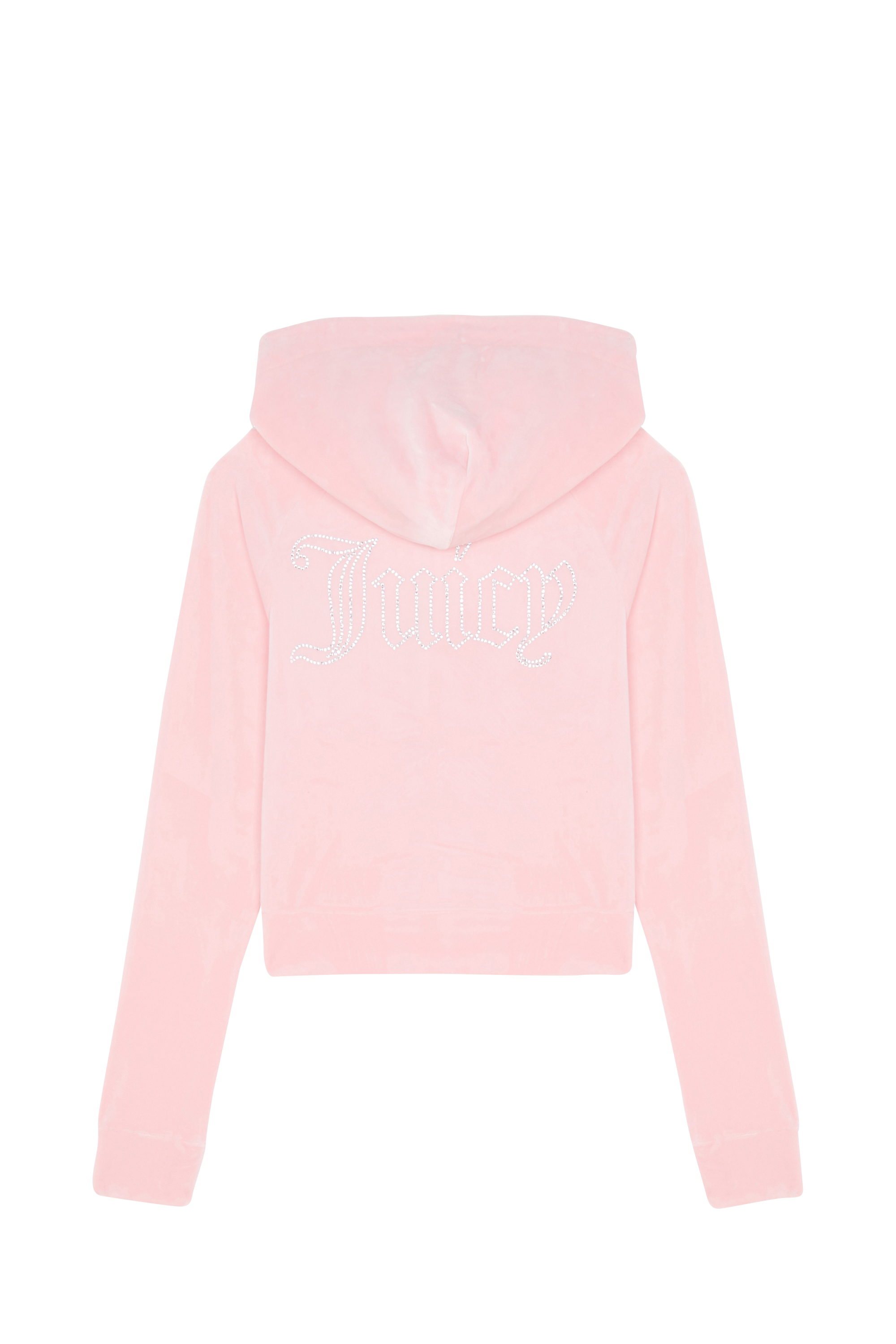 Hoodie zippé Rose