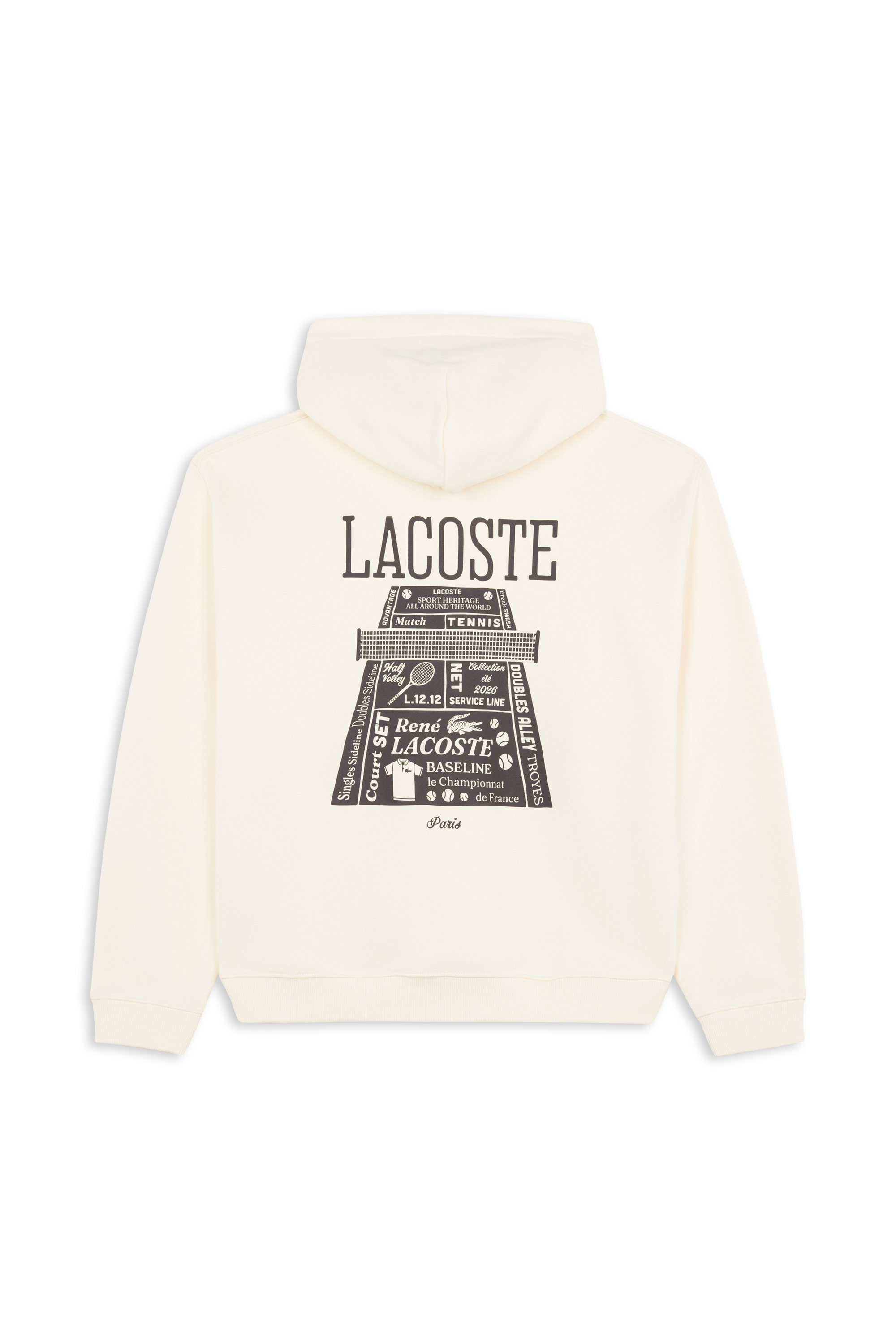 Hoodie LACOSTE Jaune