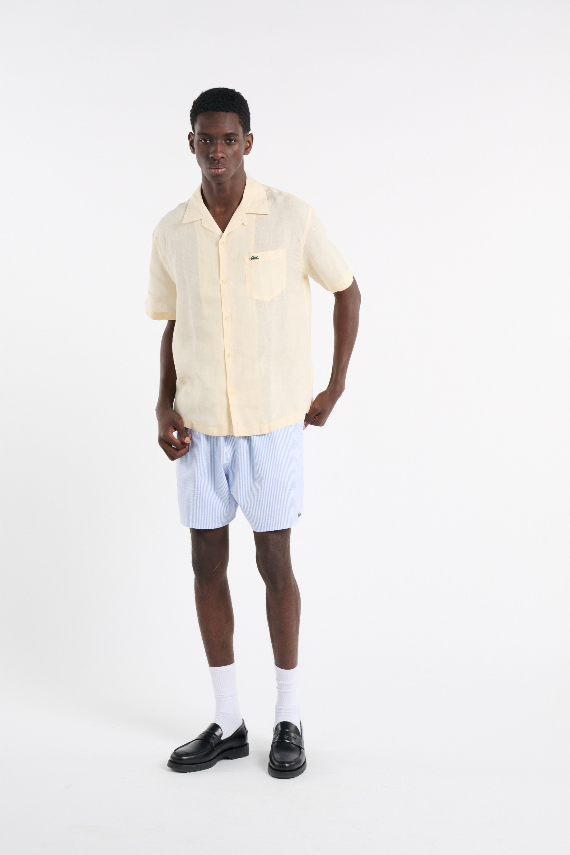 Short de bain LACOSTE Multicolore
