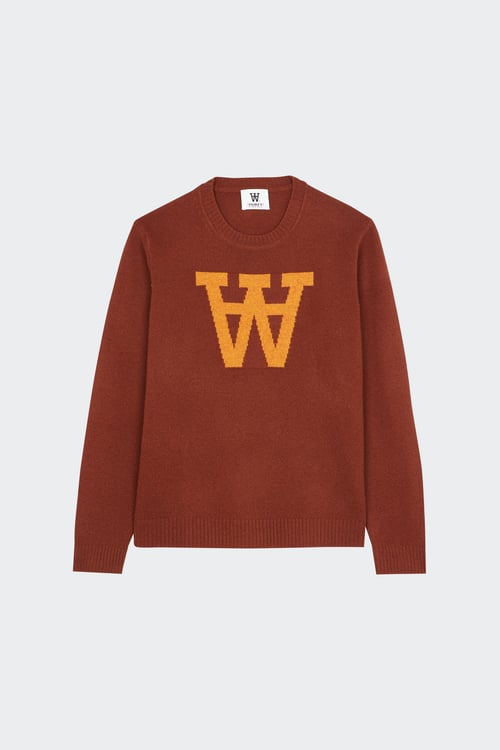 WOOD WOOD Pull Marron