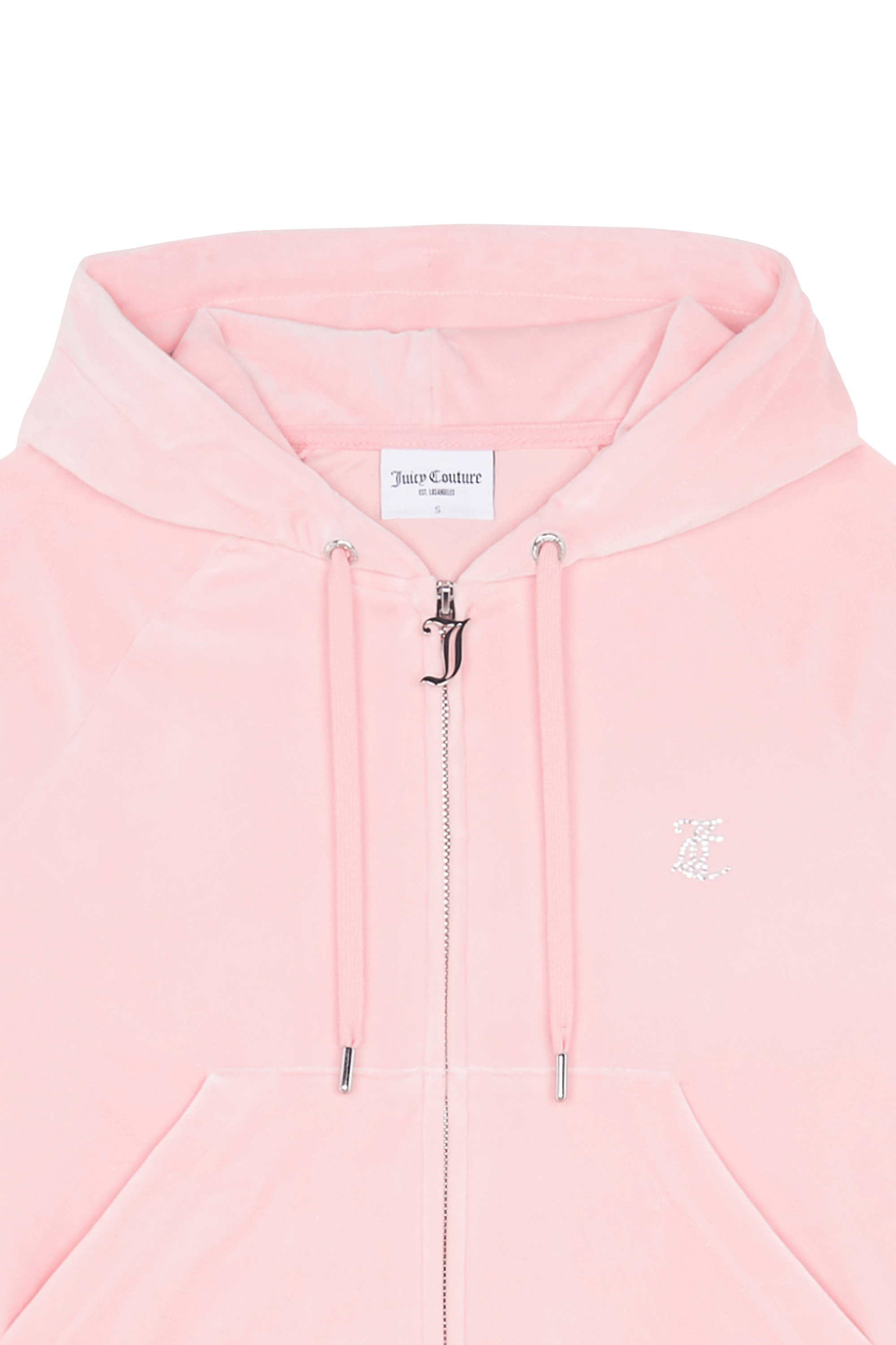 Hoodie zippé Rose