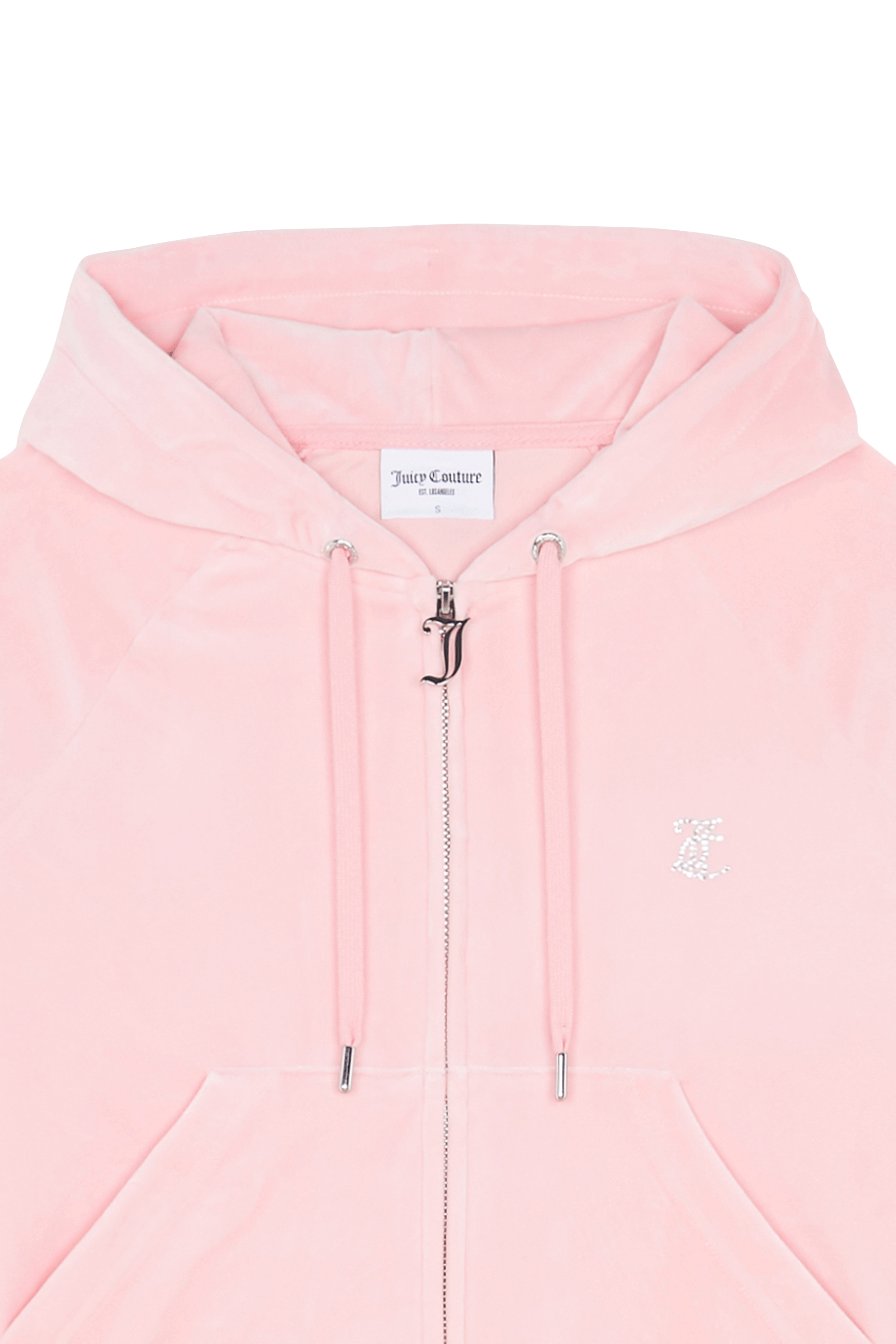 Hoodie zippé Rose