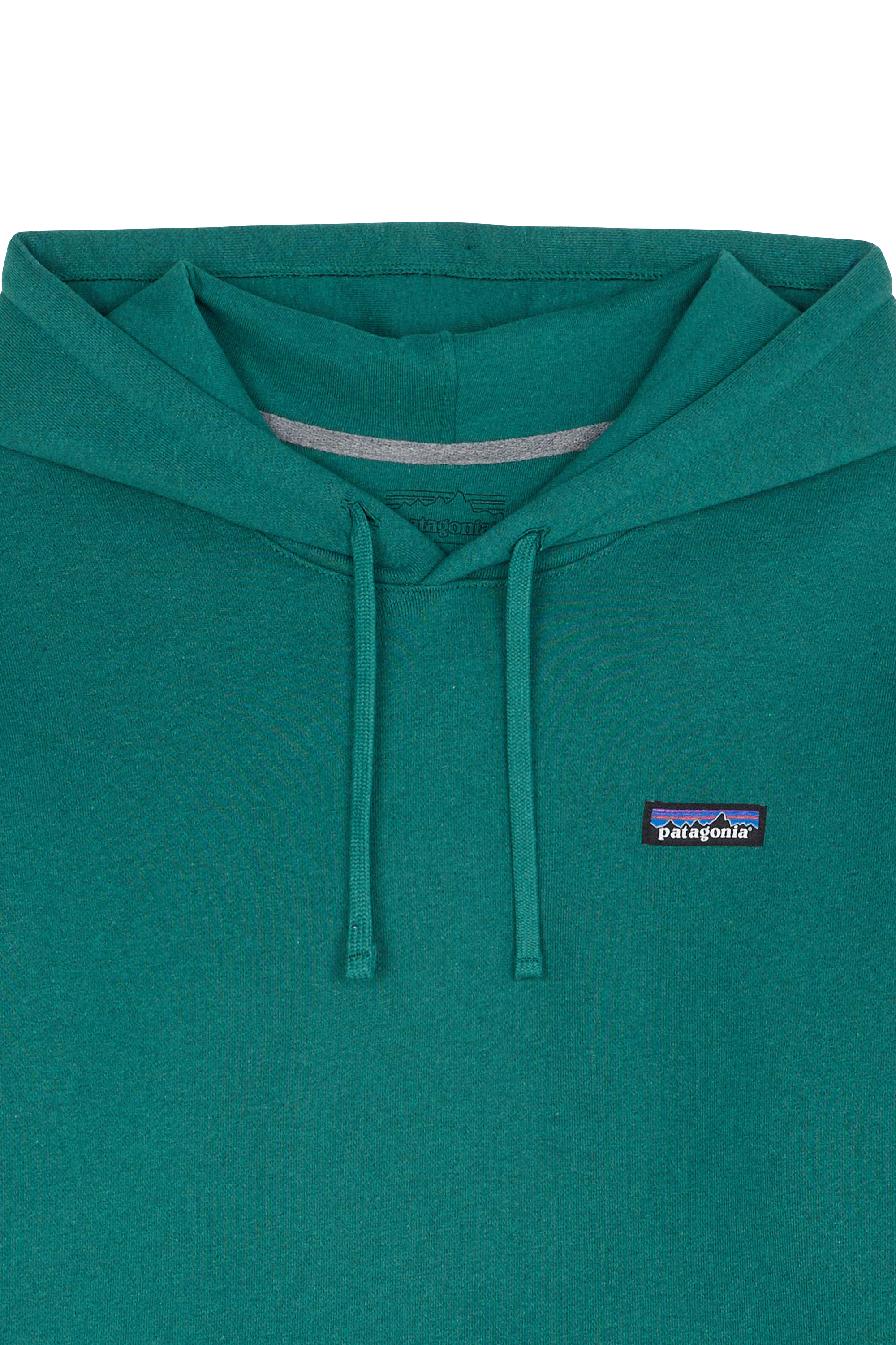 Sweat à capuche uni Vert