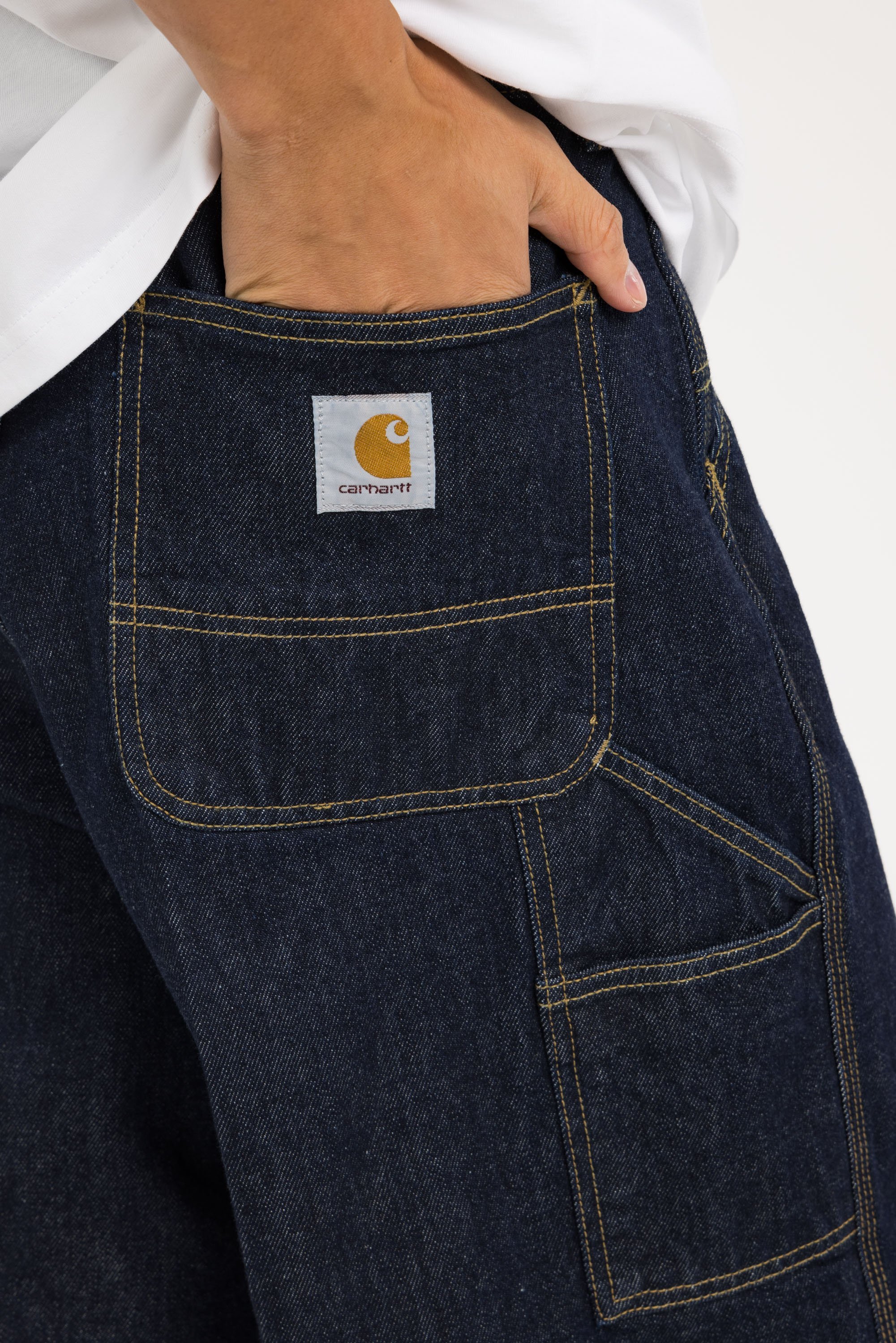 Denim Bermuda shorts | Blue CARHARTT WIP Men