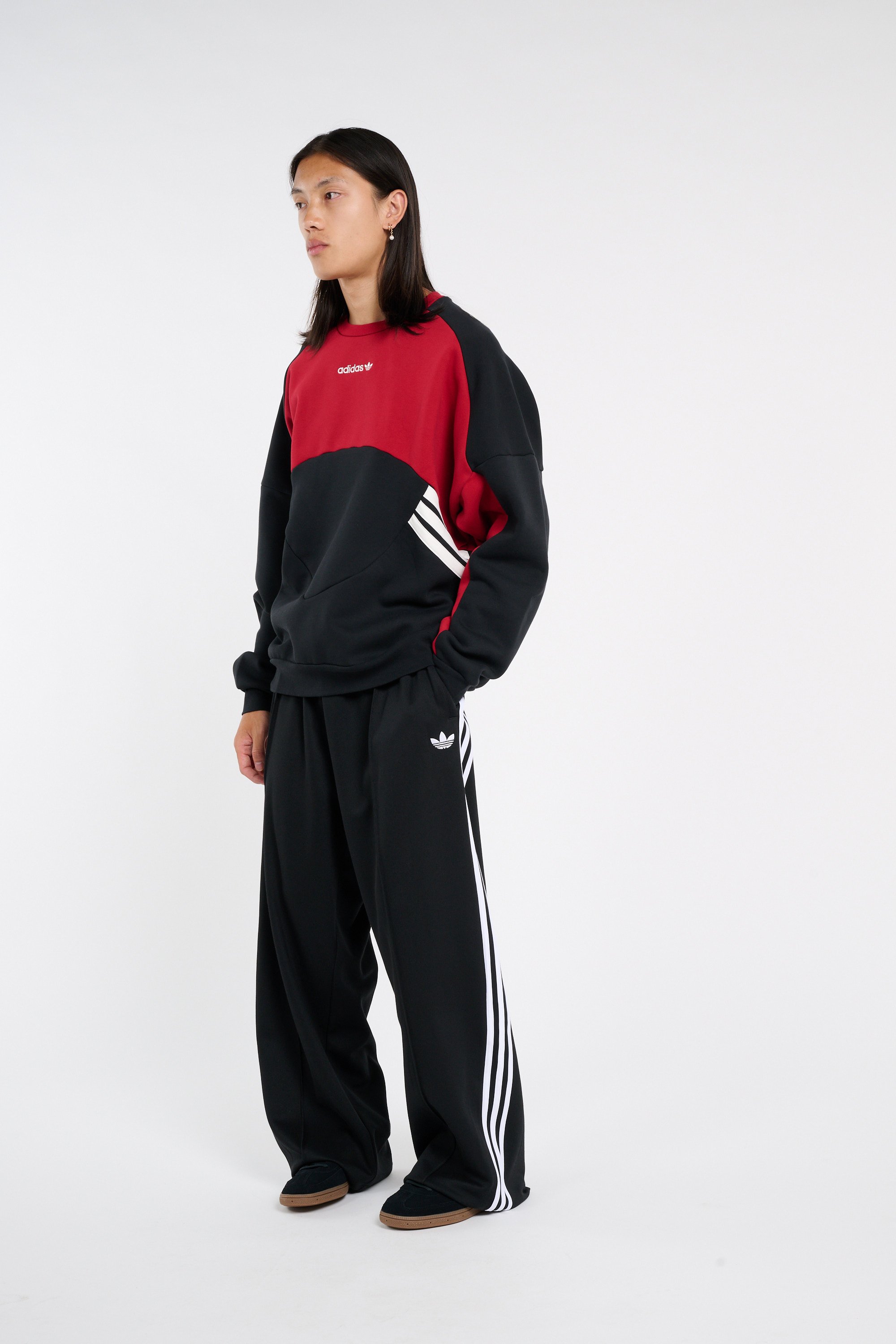 Sweat ADIDAS Rouge