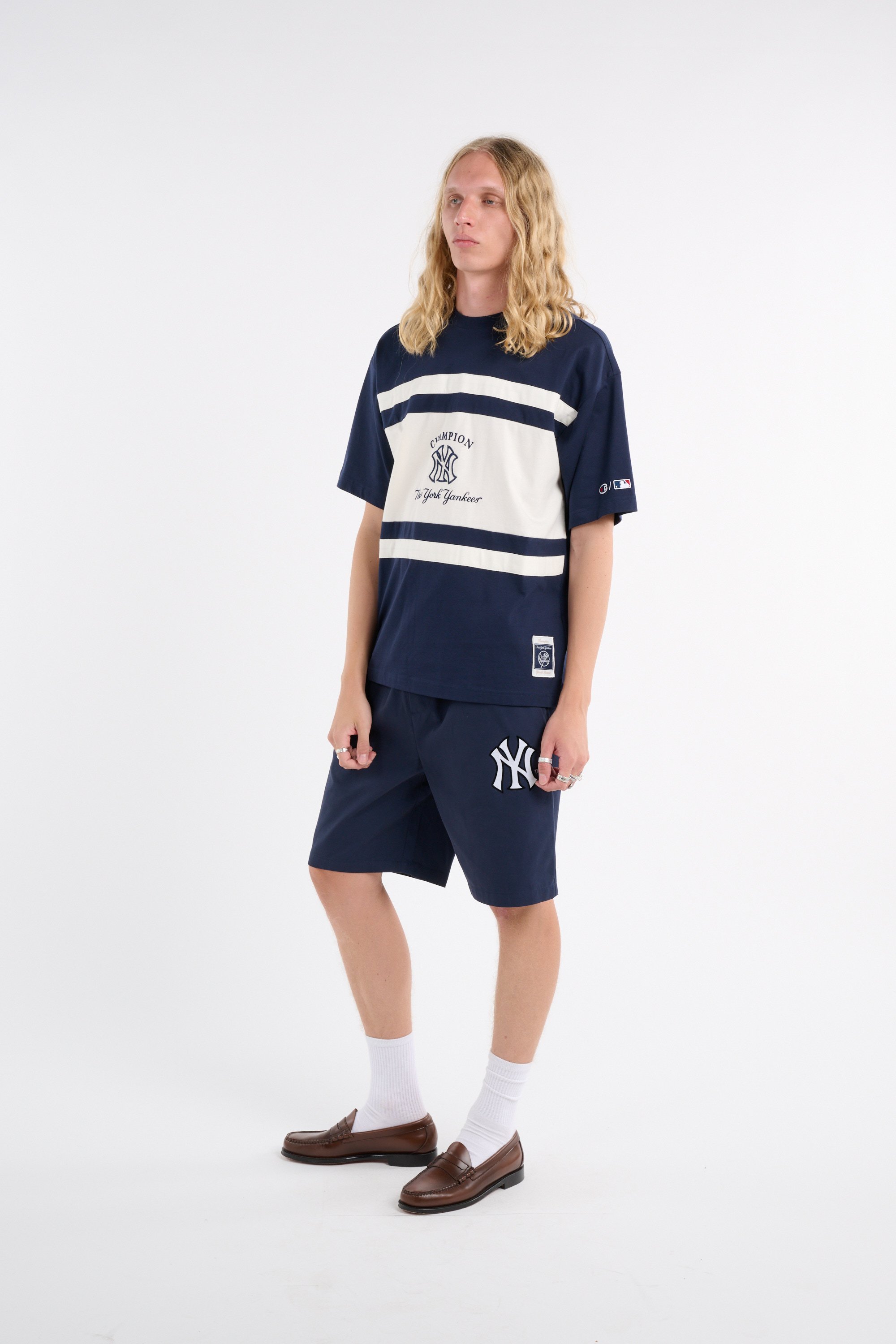 Tee-Shirt manches courtes CHAMPION Bleu