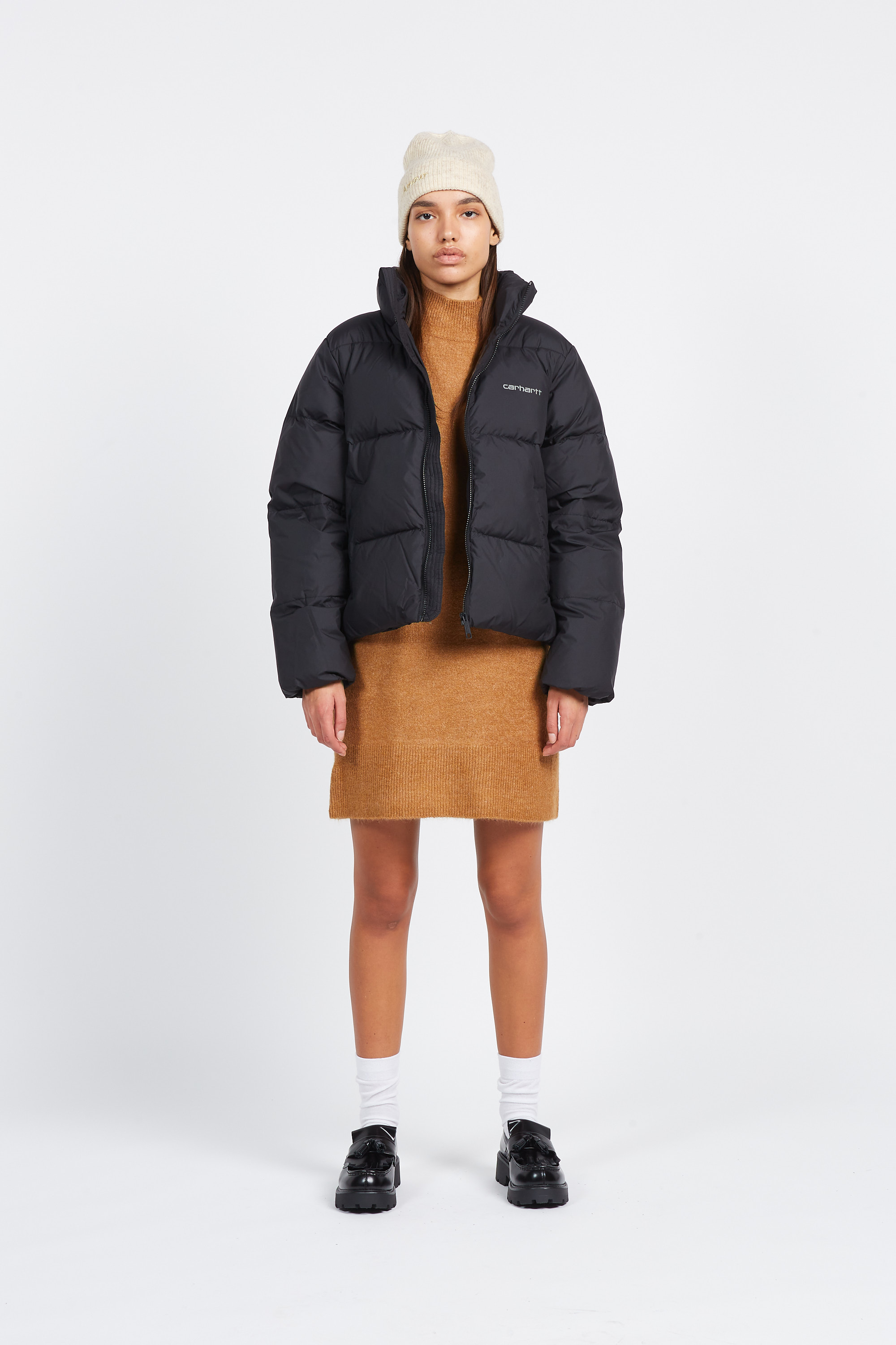 puffer coat Black