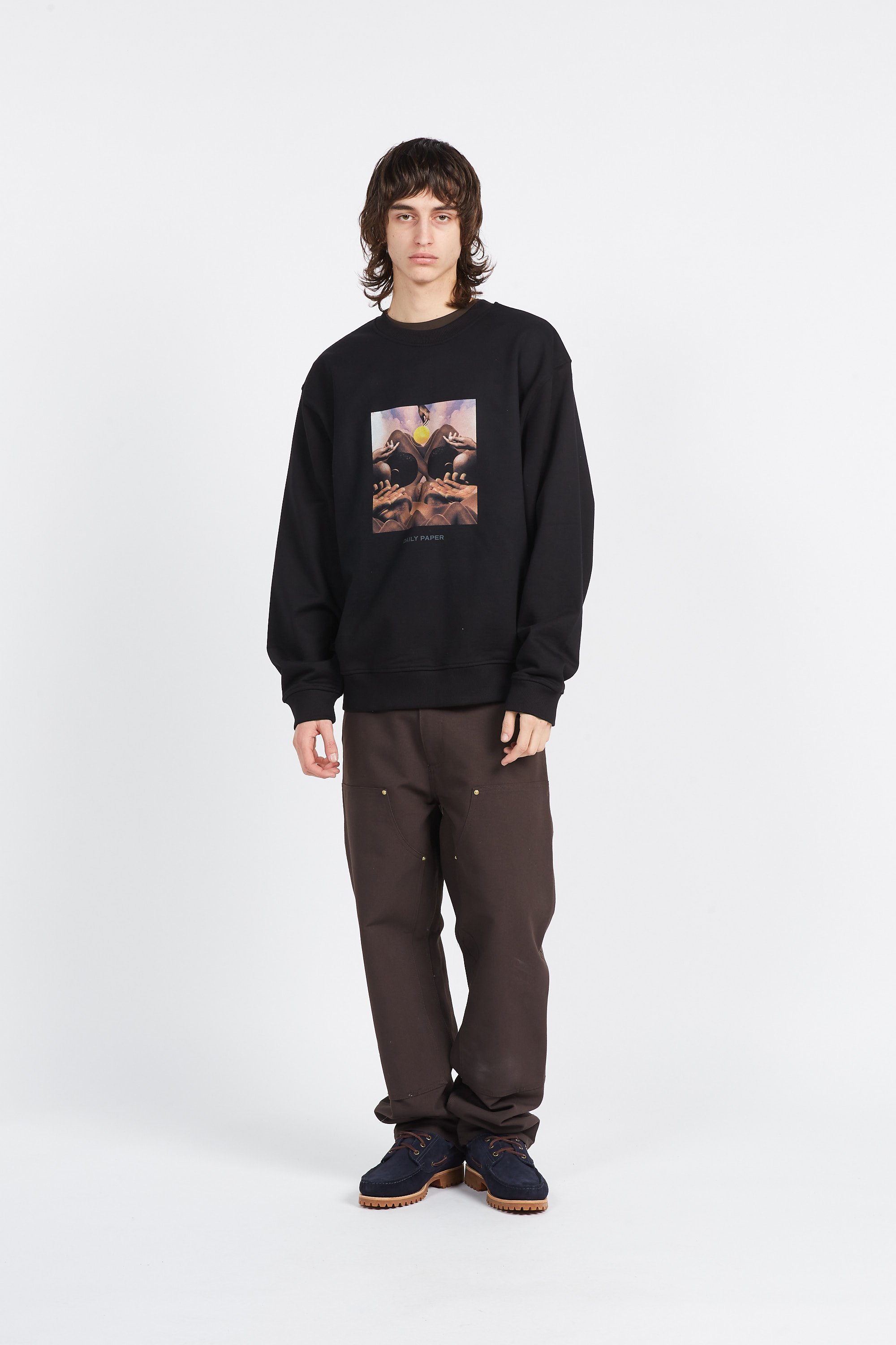 Sweatshirt DAILY PAPER Black