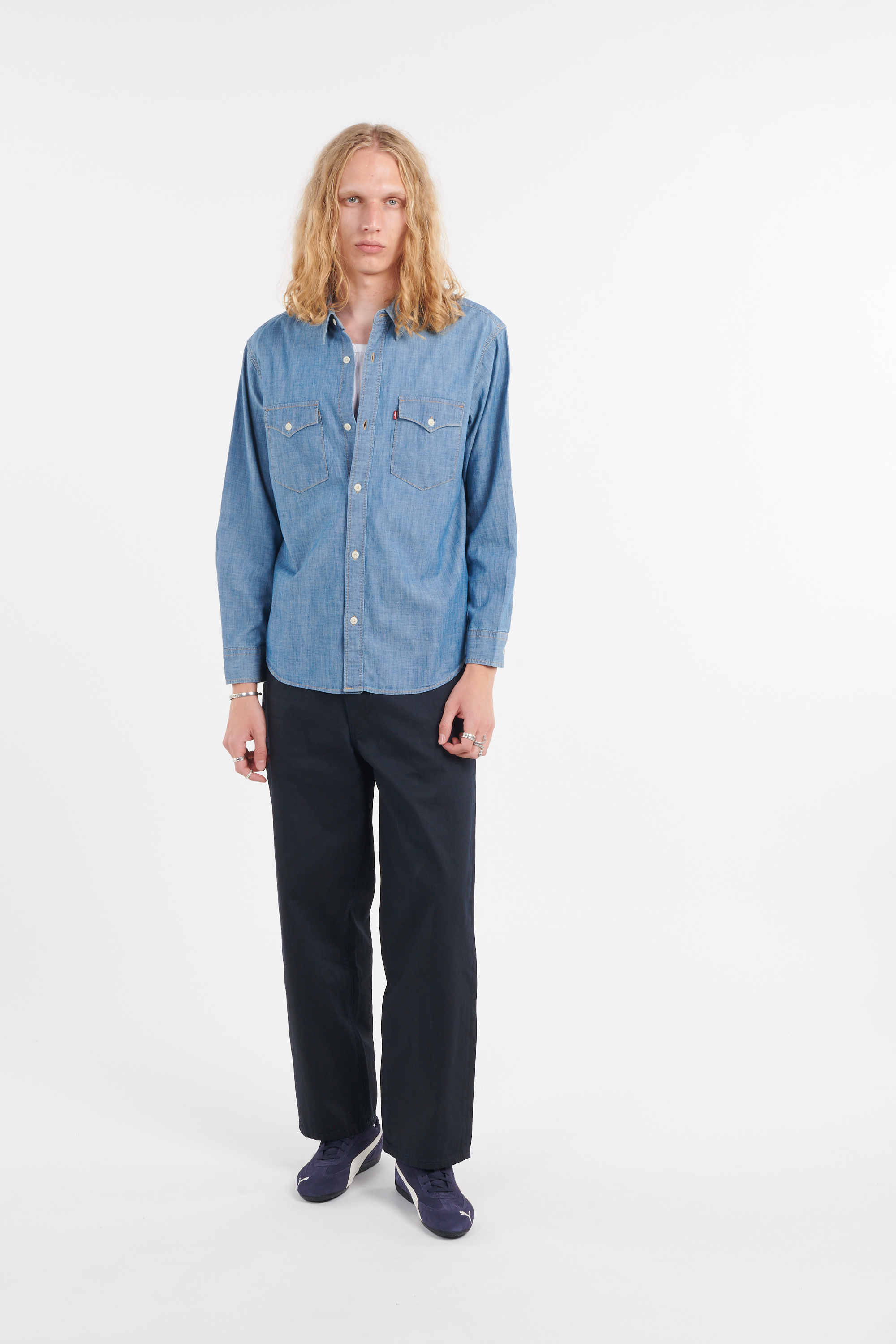 Chemise Bleu