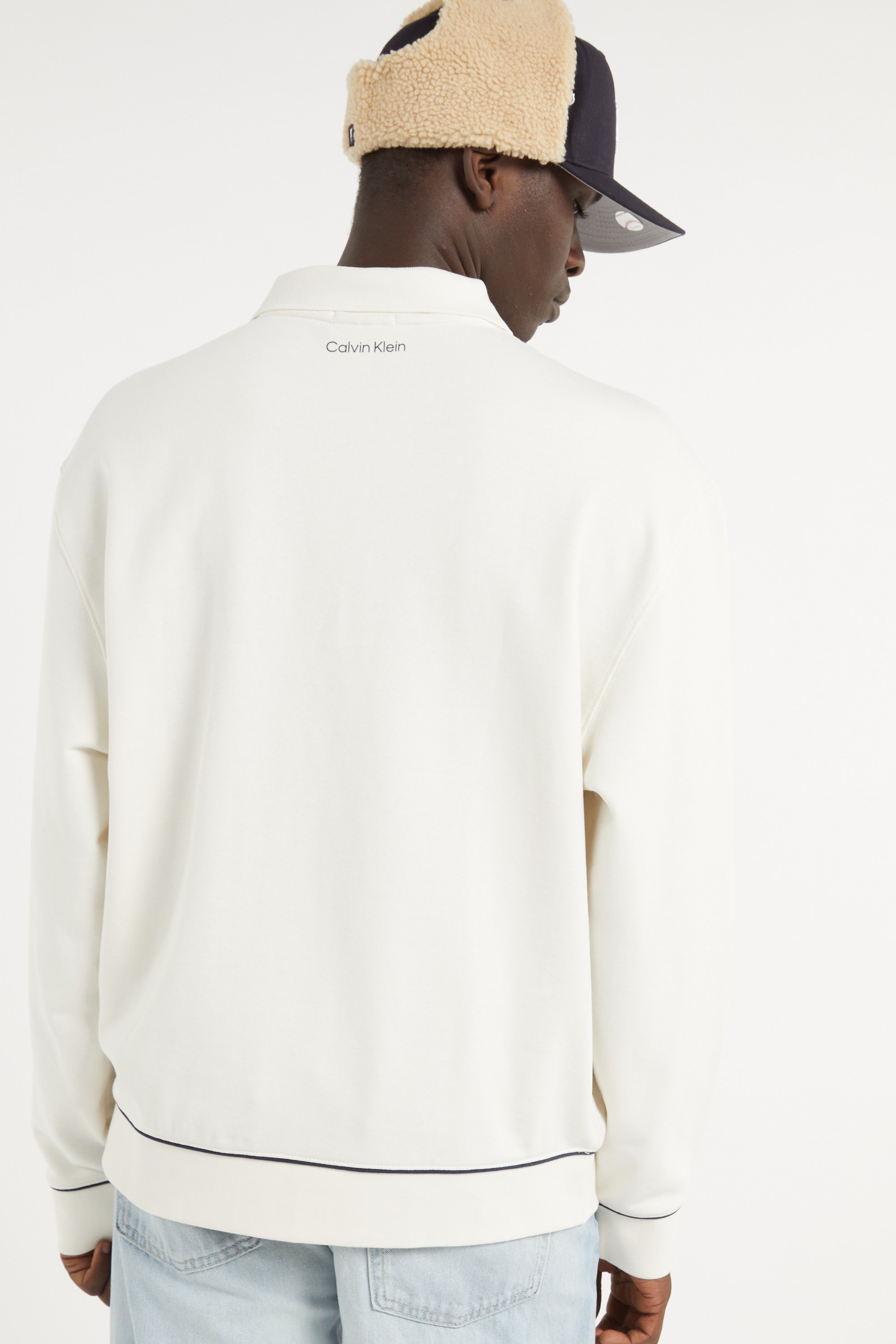 Polo | Blanc CALVIN KLEIN Homme