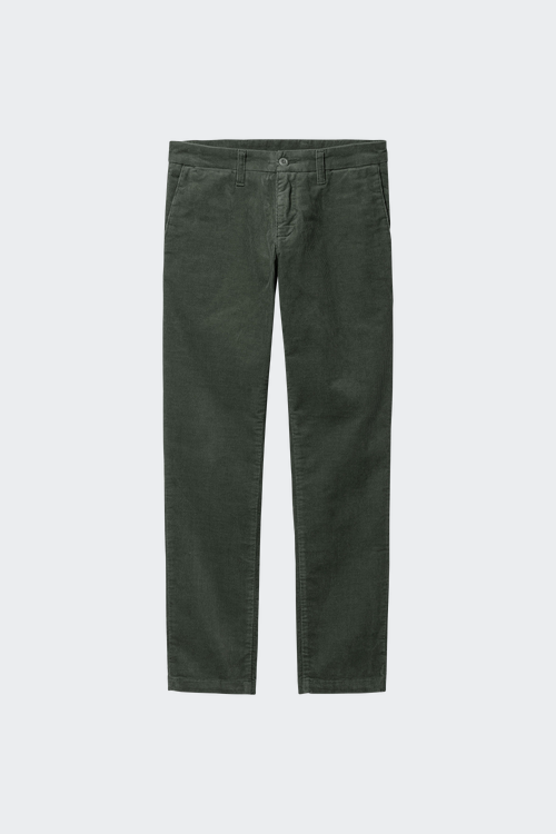 CARHARTT WIP Pantalon droit  Vert