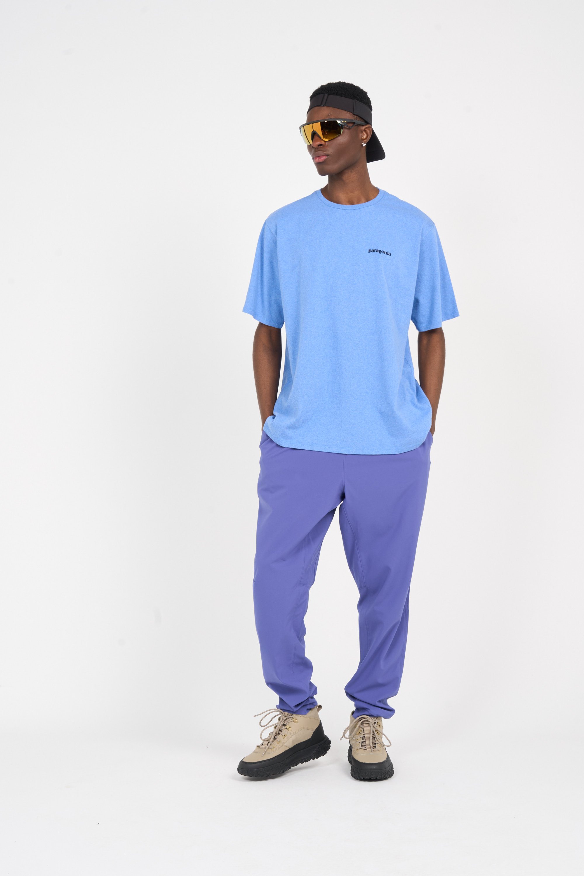 T-shirt  PATAGONIA Bleu