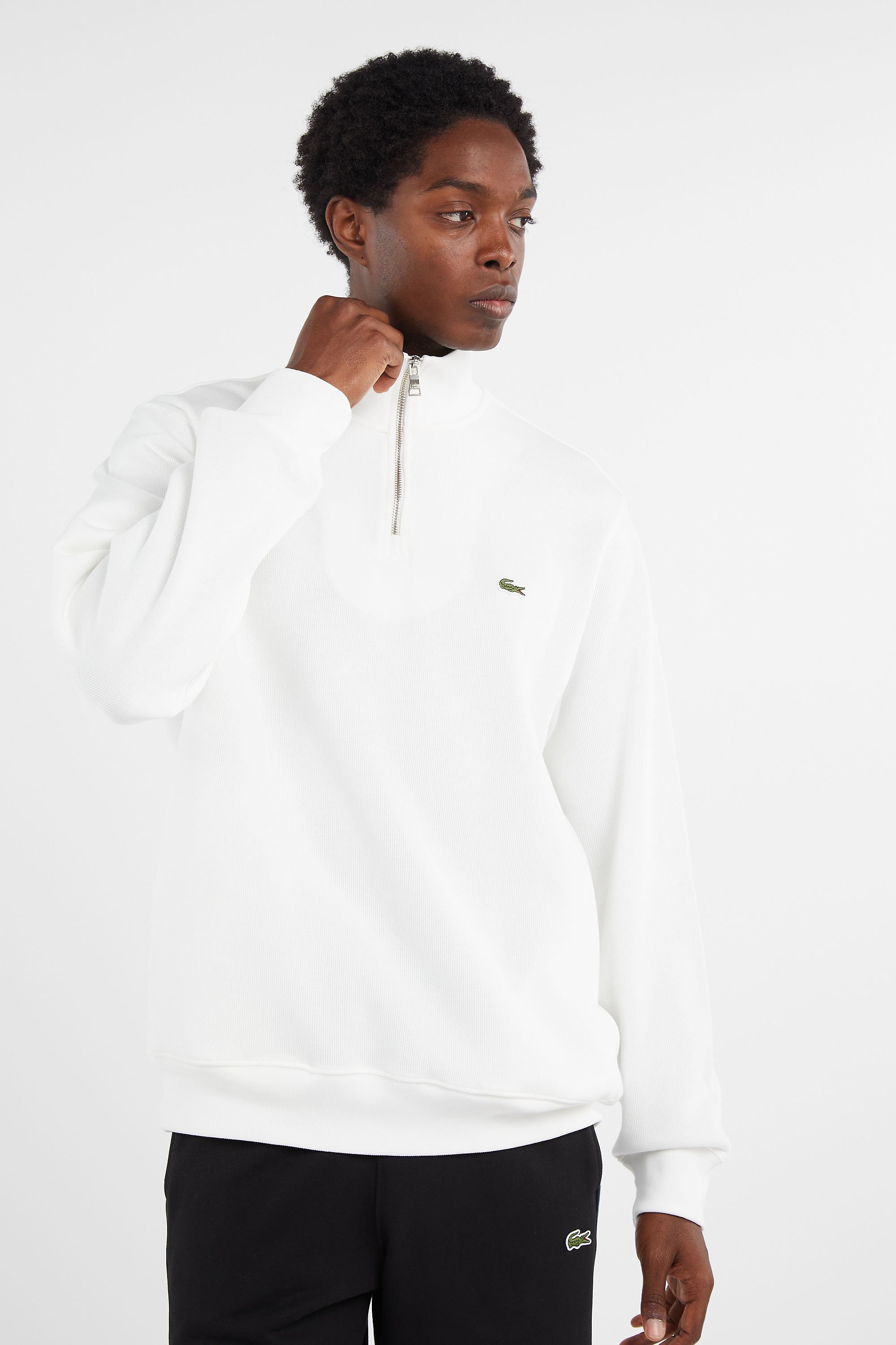 Sweatshirt | Beige by LACOSTE Sweatshirt Beige