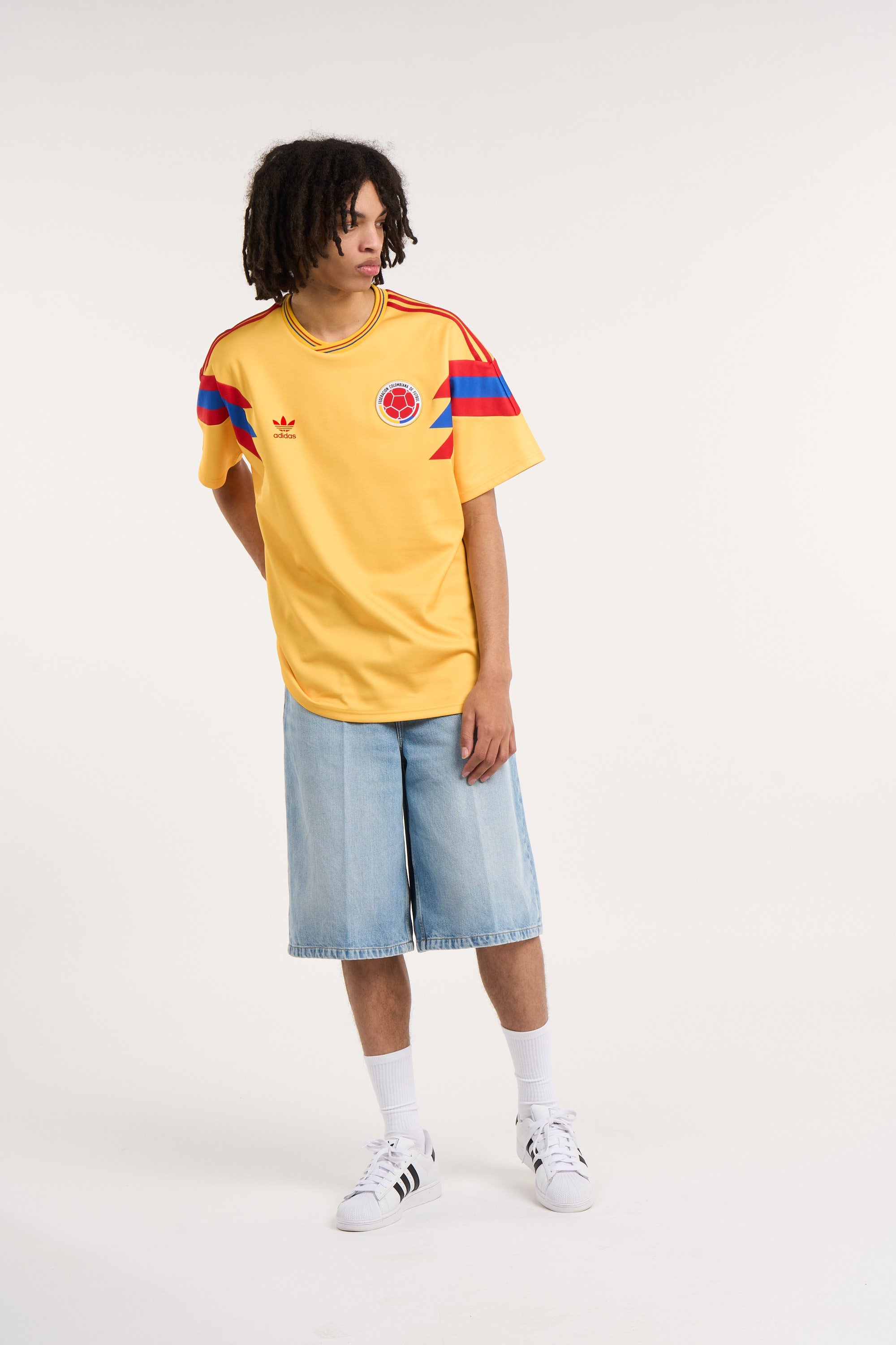 Maillot de sport ADIDAS Jaune