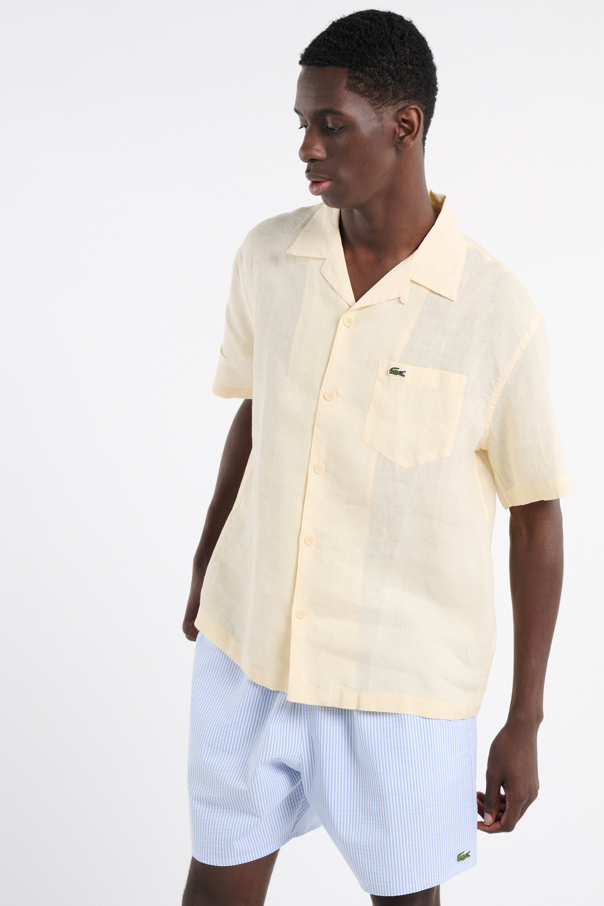 Chemise | Beige LACOSTE Homme