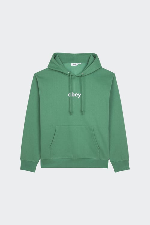 OBEY Hoodie Vert