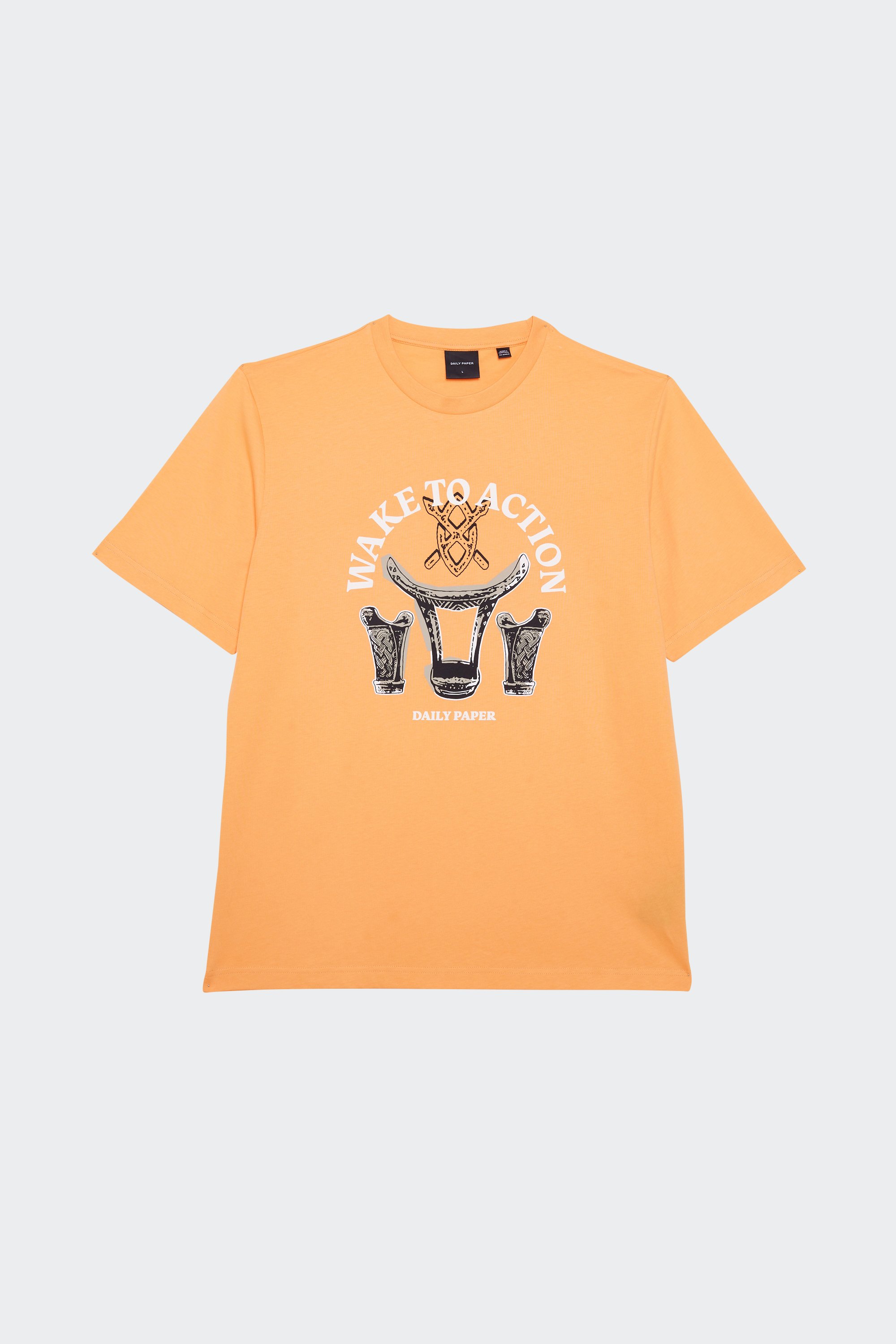 t-shirt | Orange by DAILY PAPER t-shirt Orange