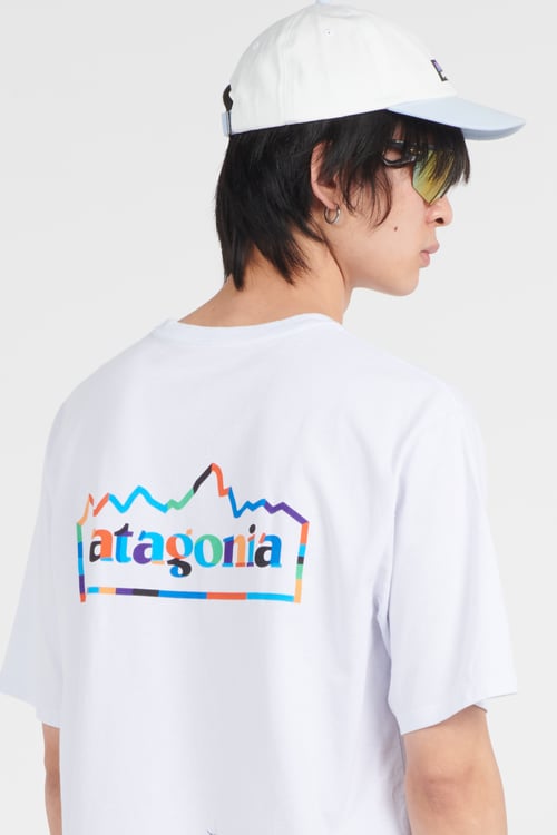 PATAGONIA T-shirt Blanc