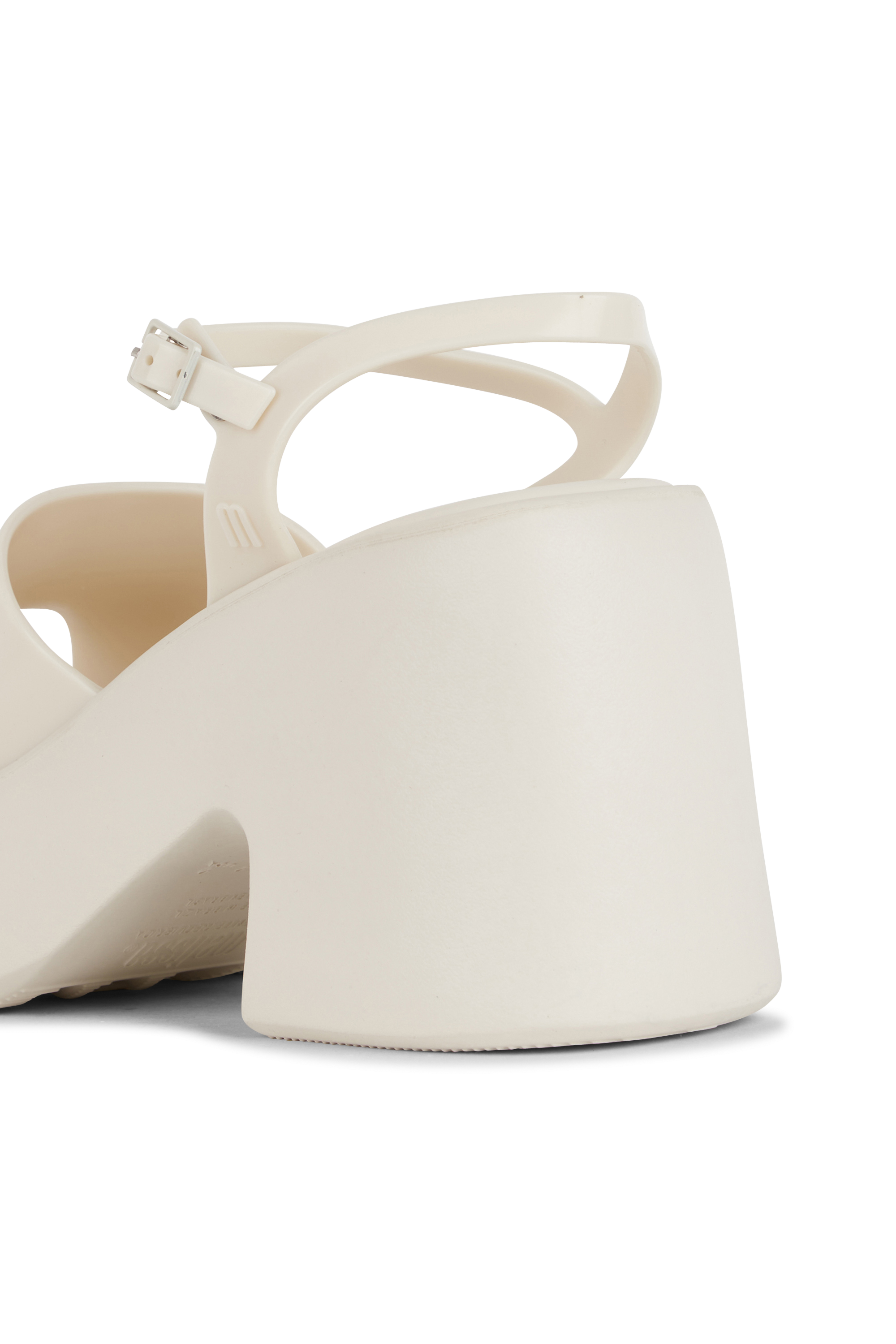 Sandales hautes Beige