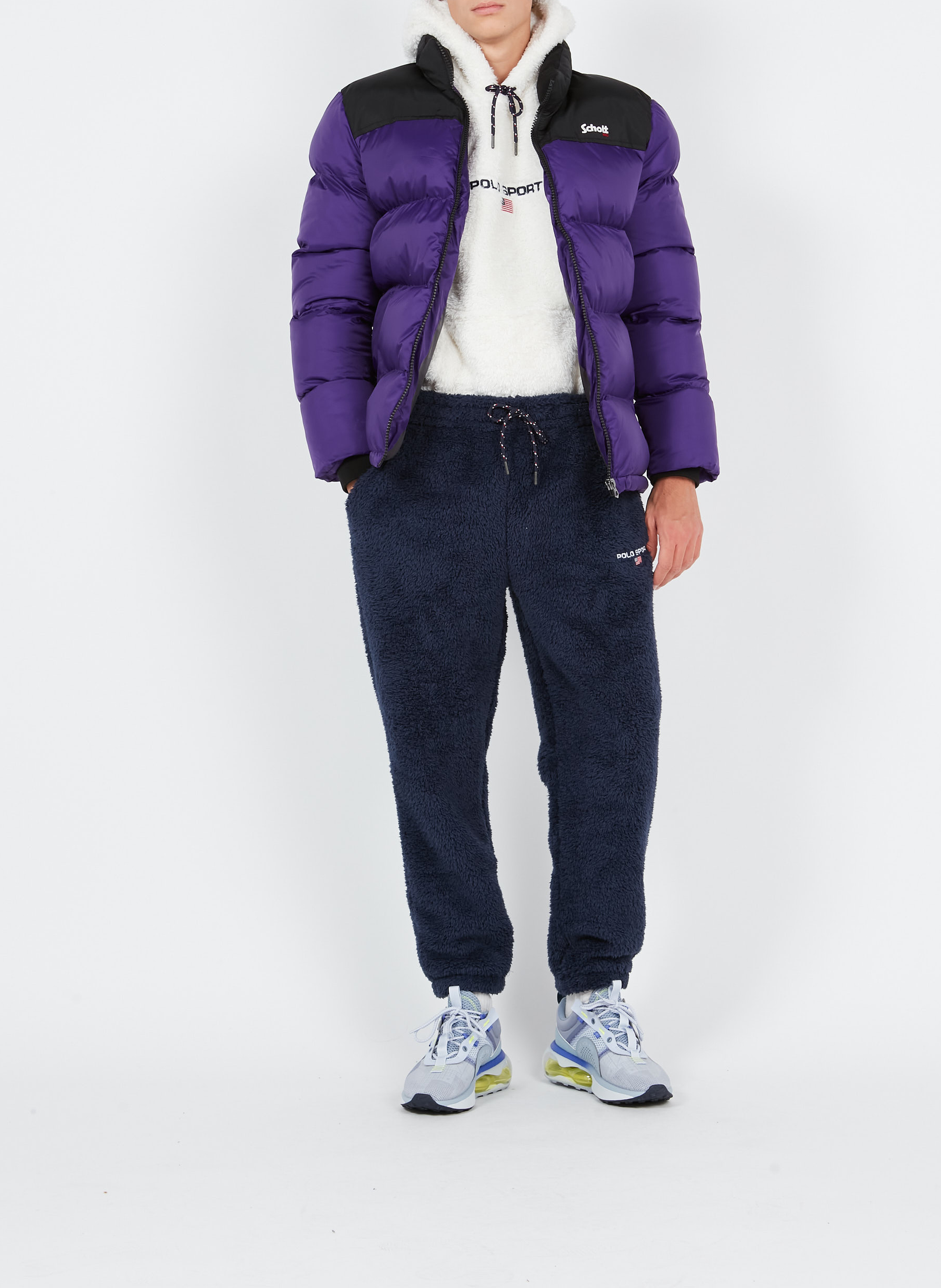 Doudoune SCHOTT Violet
