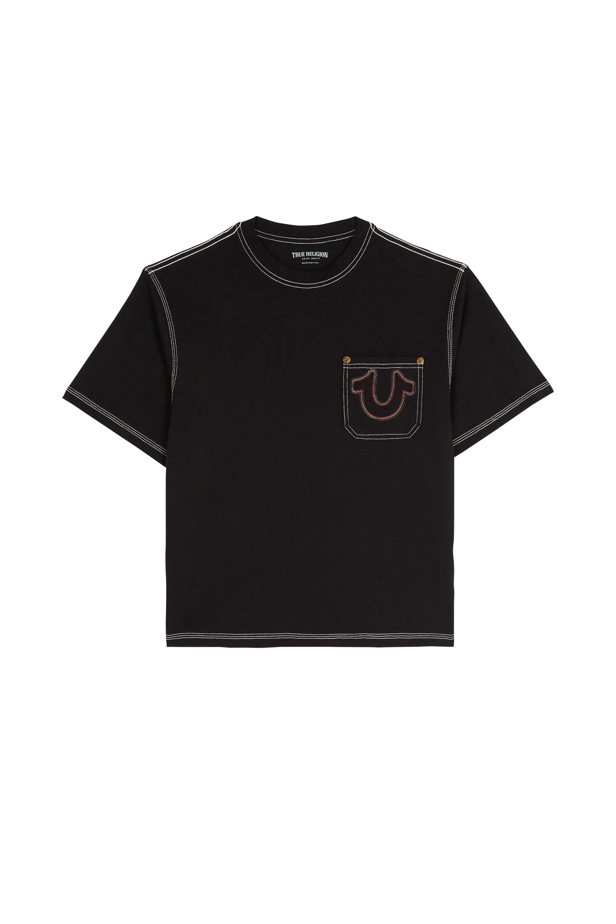 T-shirt | Noir TRUE RELIGION Homme