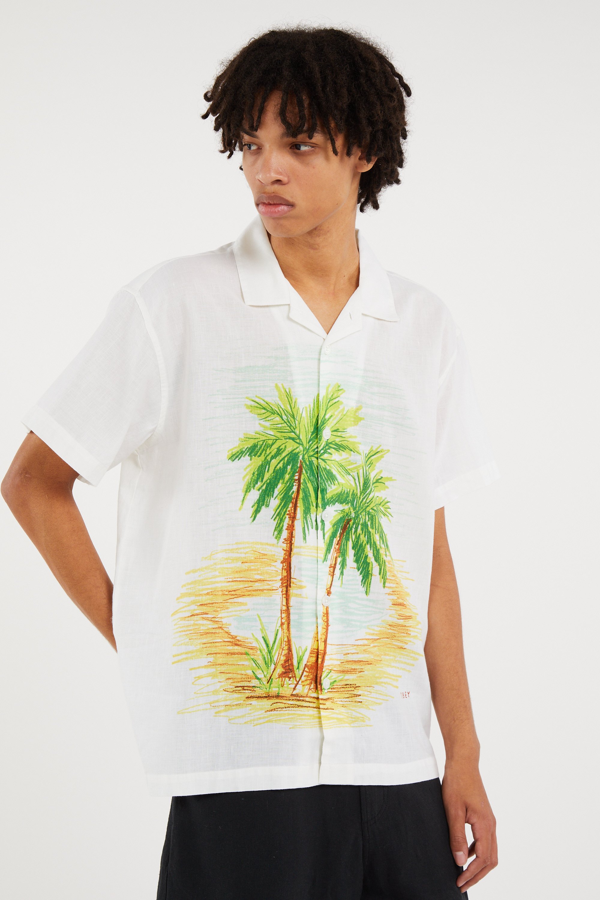 Chemise | Blanc OBEY Homme