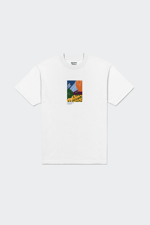 GOUACHE T-shirt Blanc