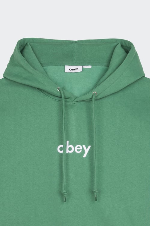 OBEY Hoodie Vert