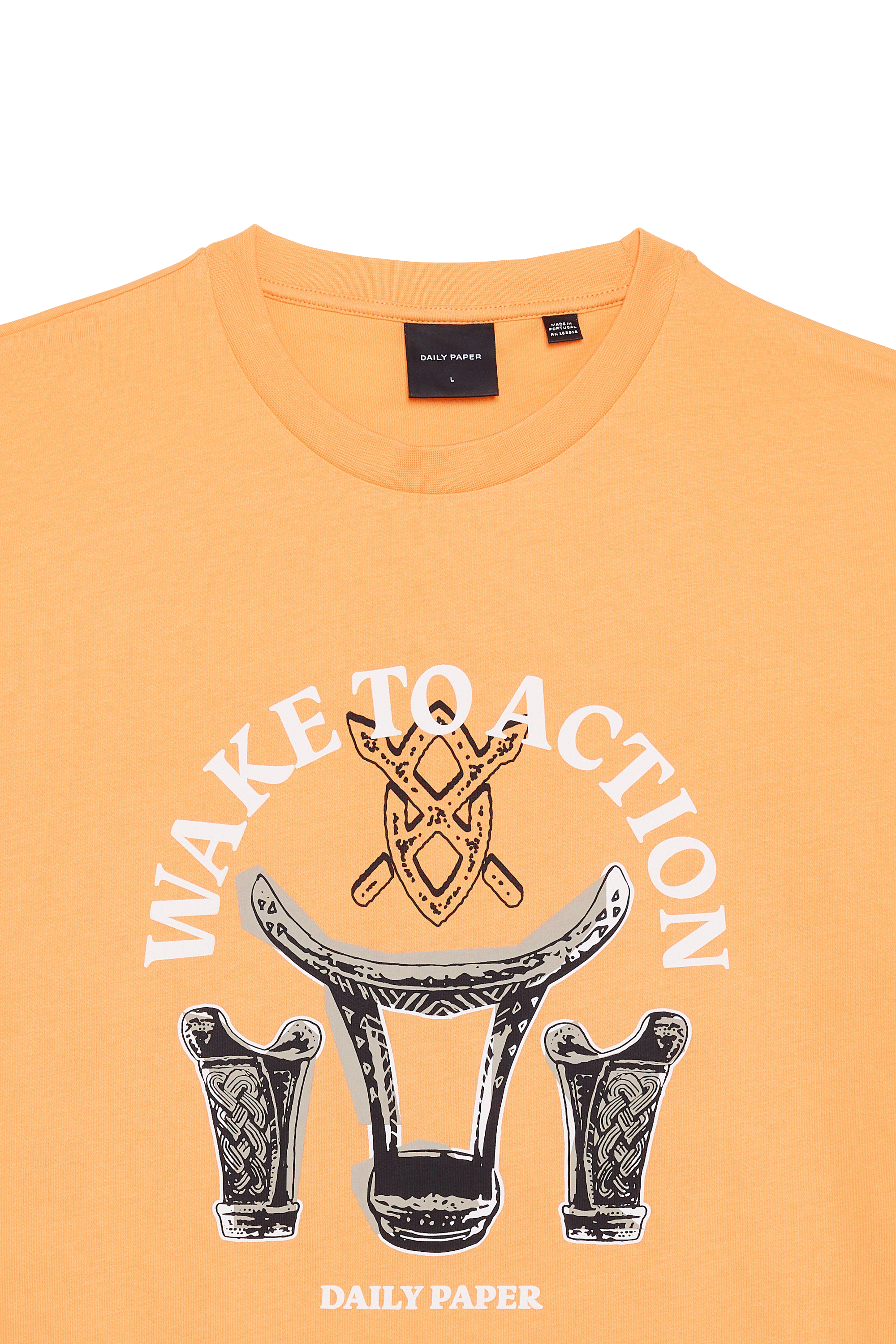 t-shirt DAILY PAPER Orange