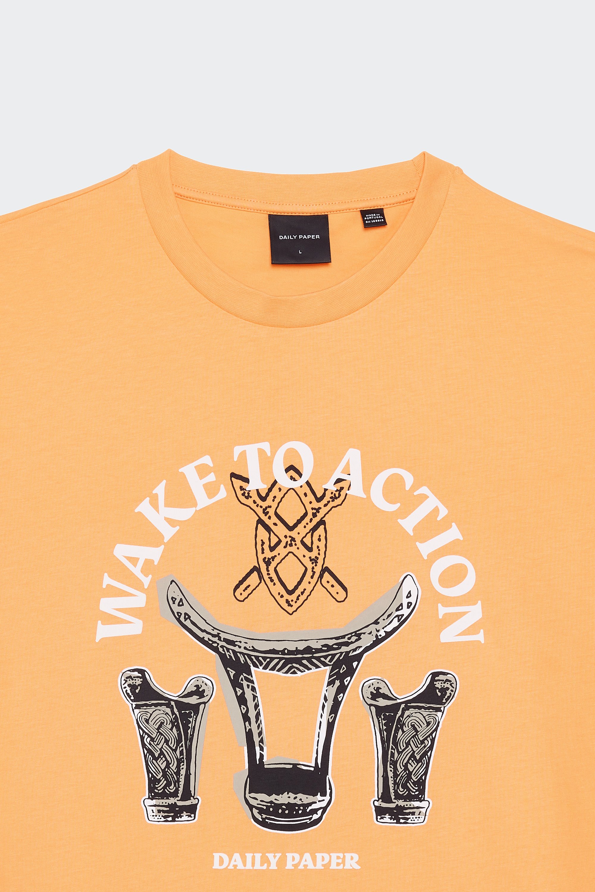 t-shirt | Orange by DAILY PAPER t-shirt Orange