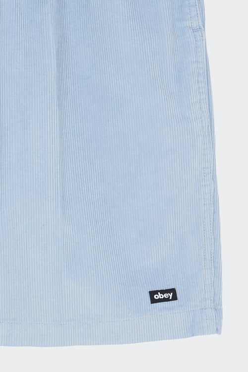 OBEY Short Bleu