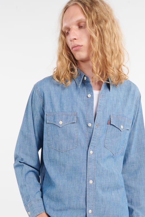 LEVI'S Chemise Bleu