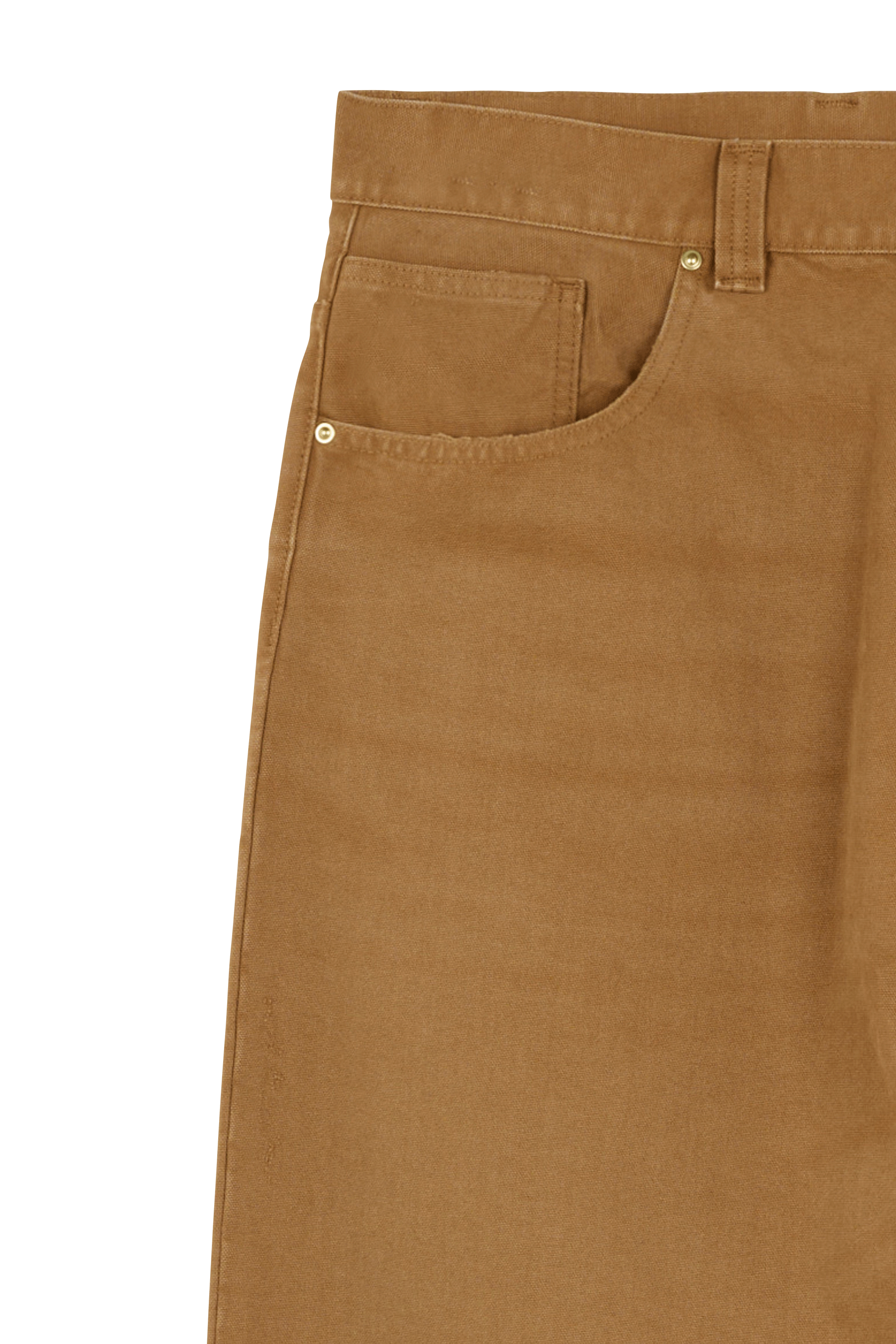 Jean large Marron