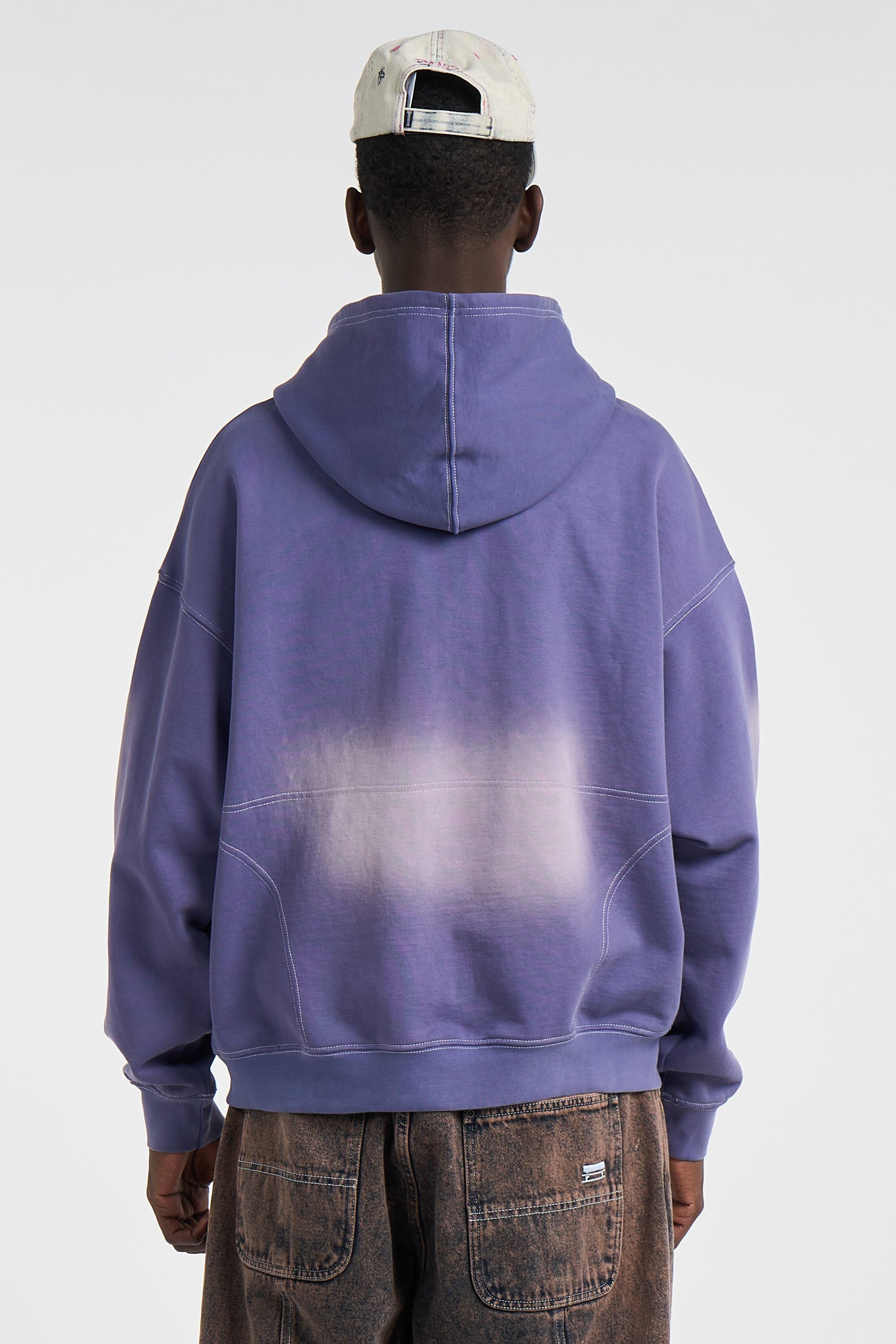 Hoodie zippé Violet