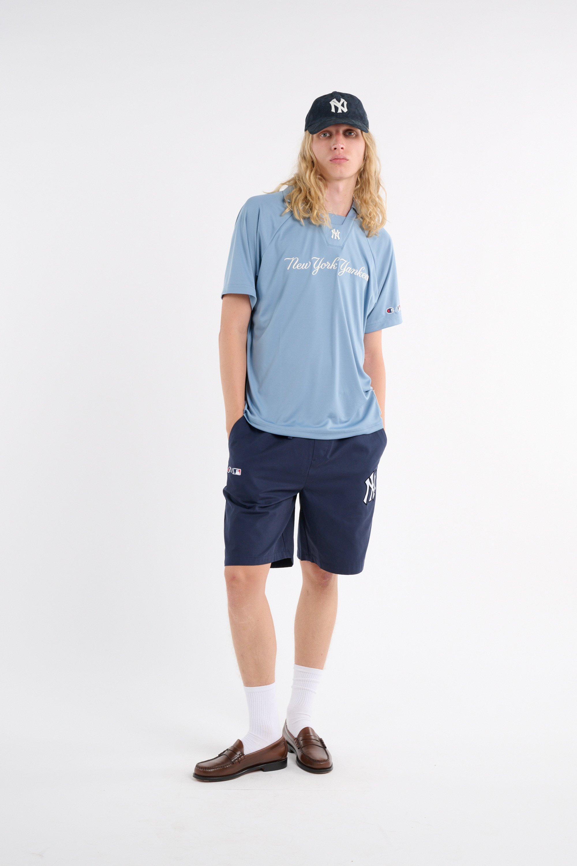 Polo  CHAMPION Bleu