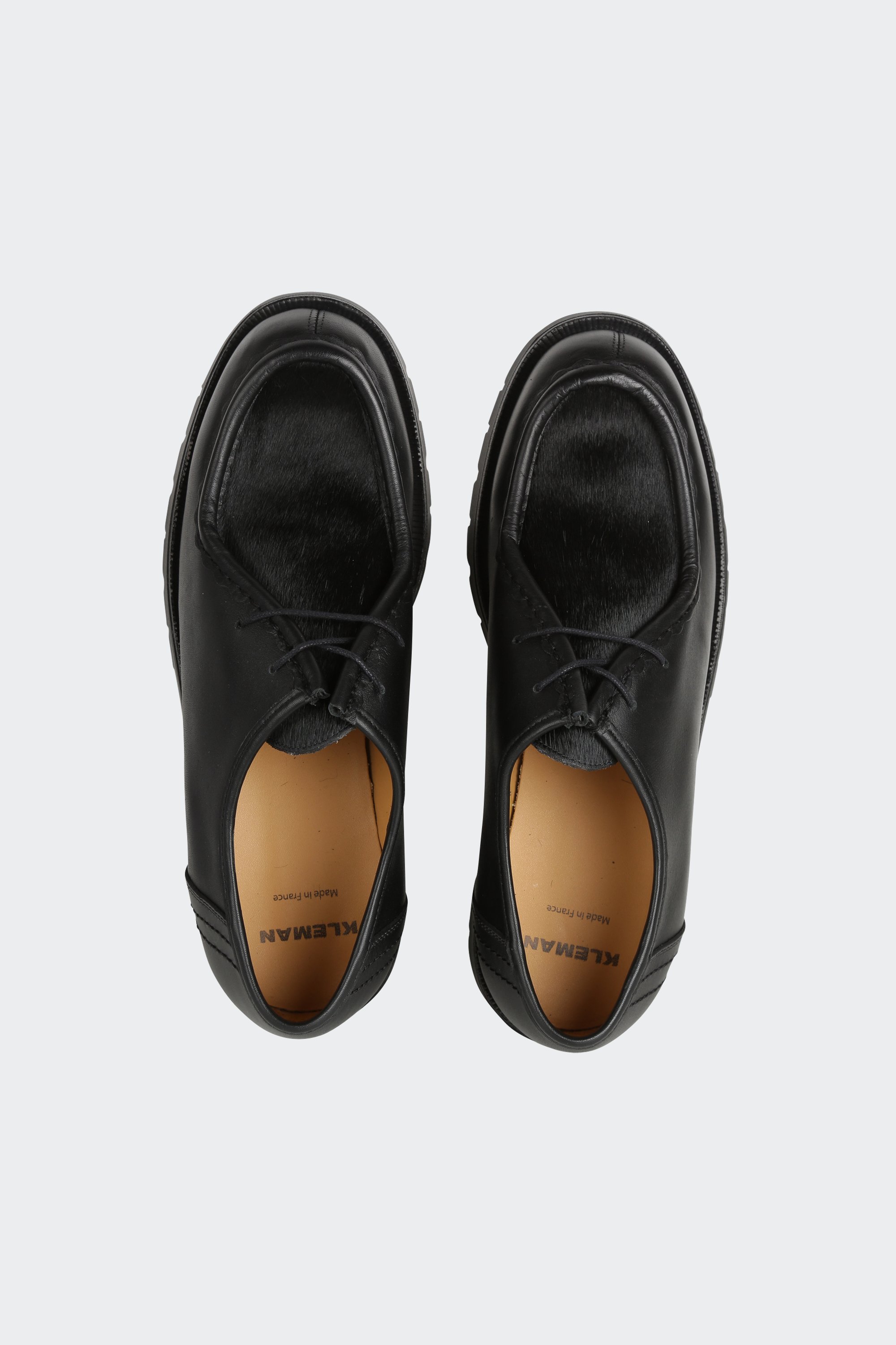 Derbies  | Noir by KLEMAN Derbies  Noir