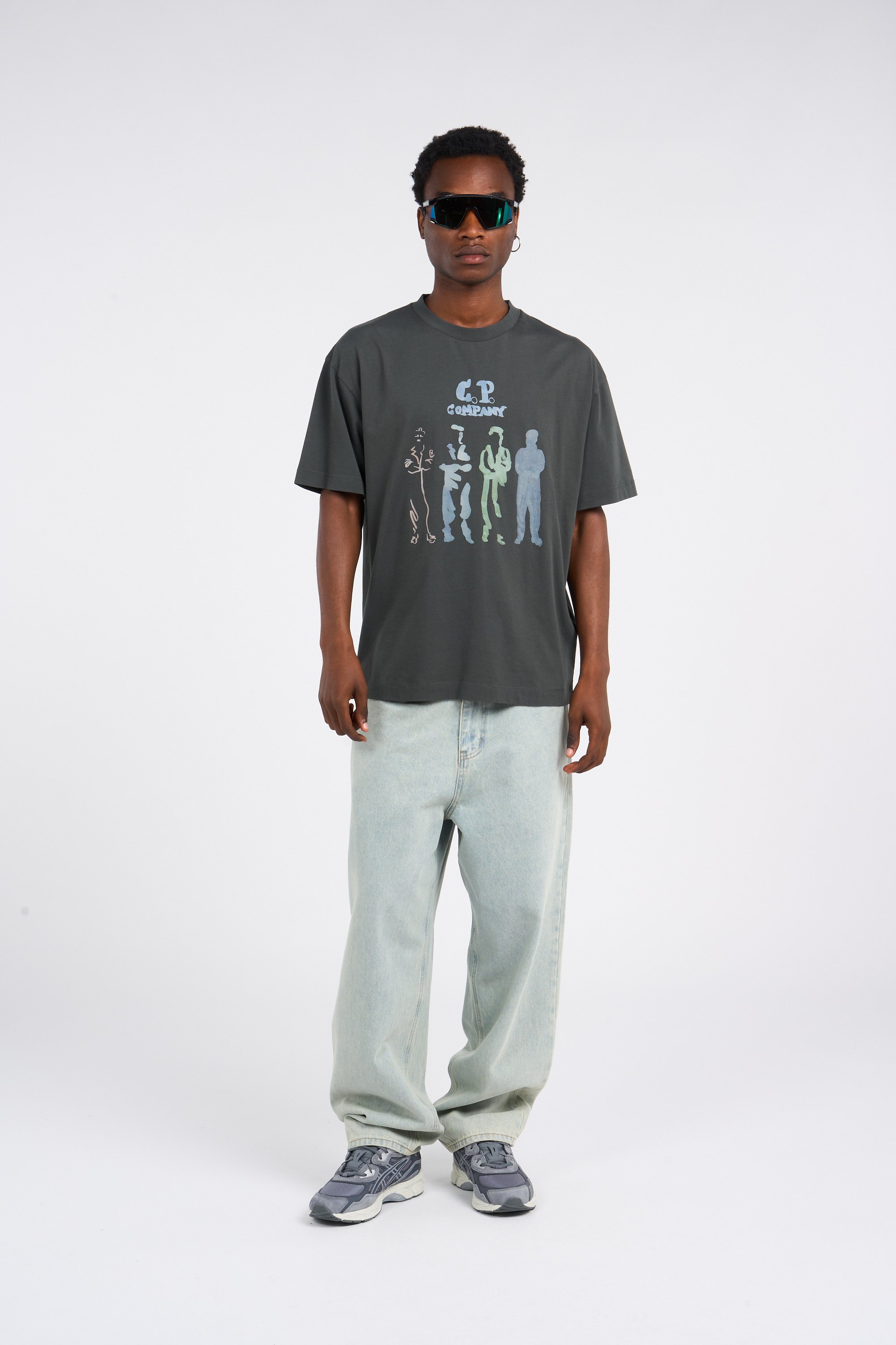 T-shirt | Khaki by C.P. COMPANY T-shirt Khaki