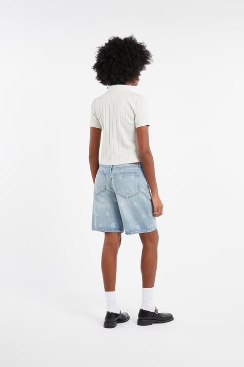 CALVIN KLEIN Polo Blanc