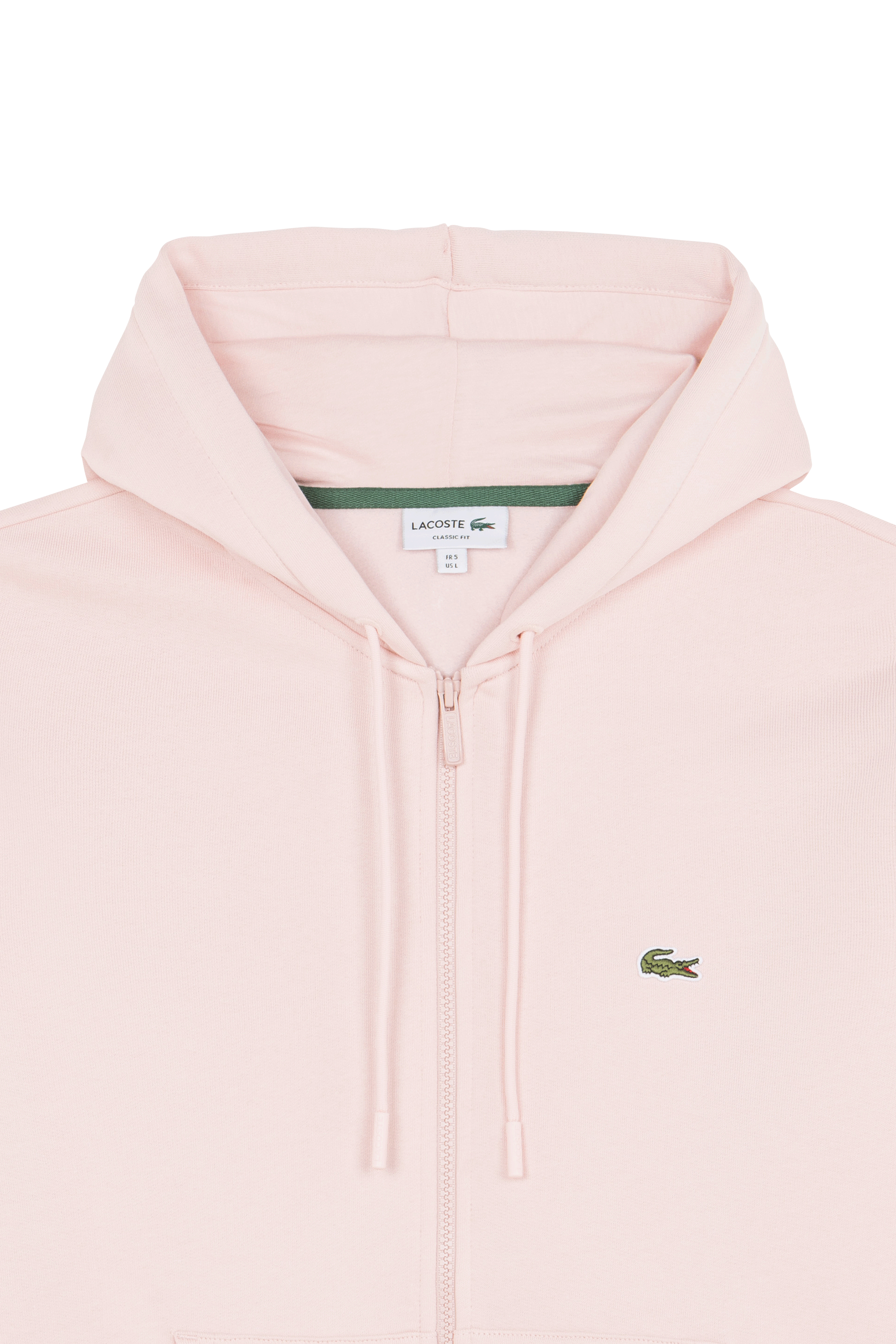 Hoodie zippé Rose