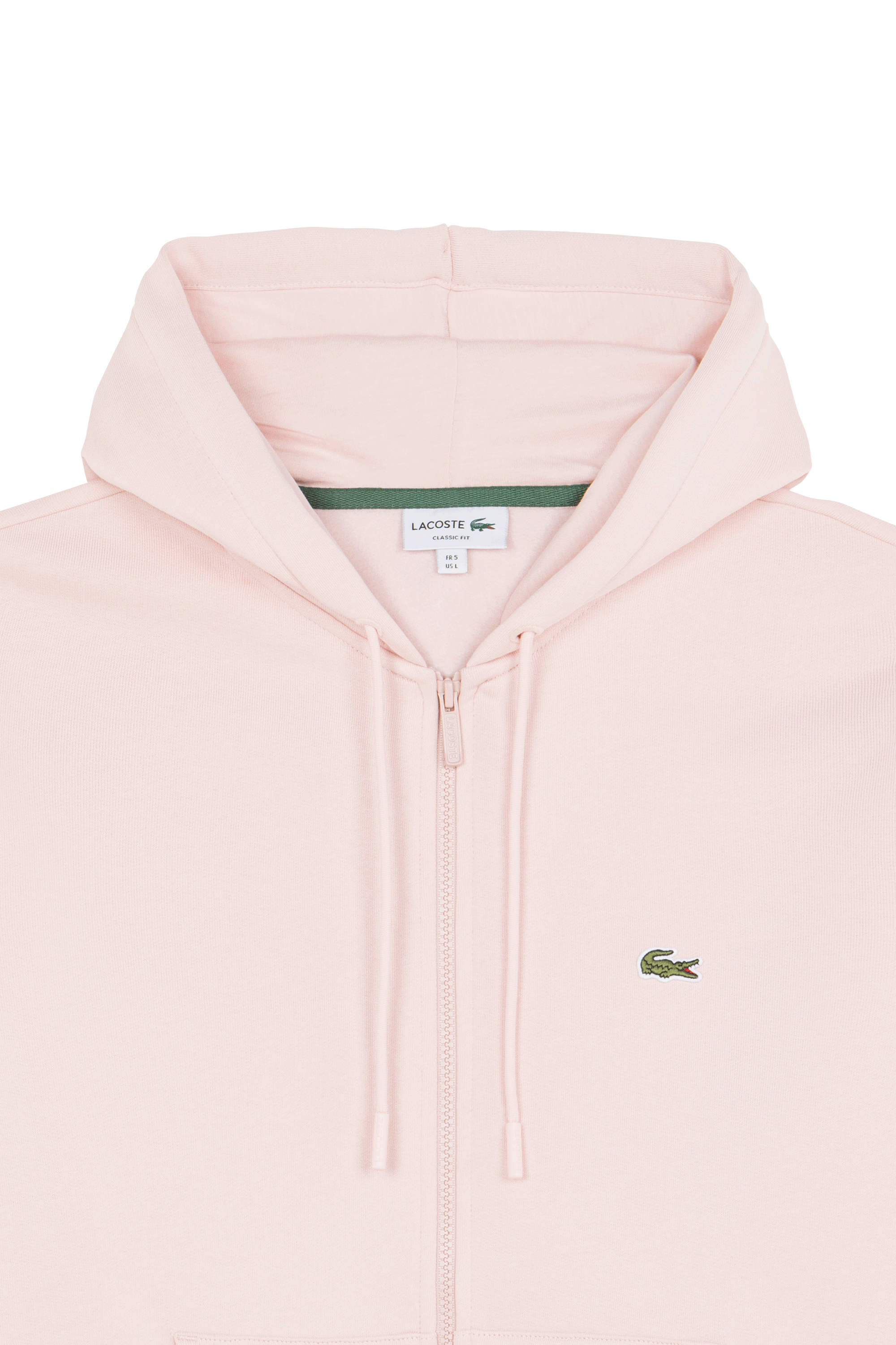 Hoodie zippé Rose